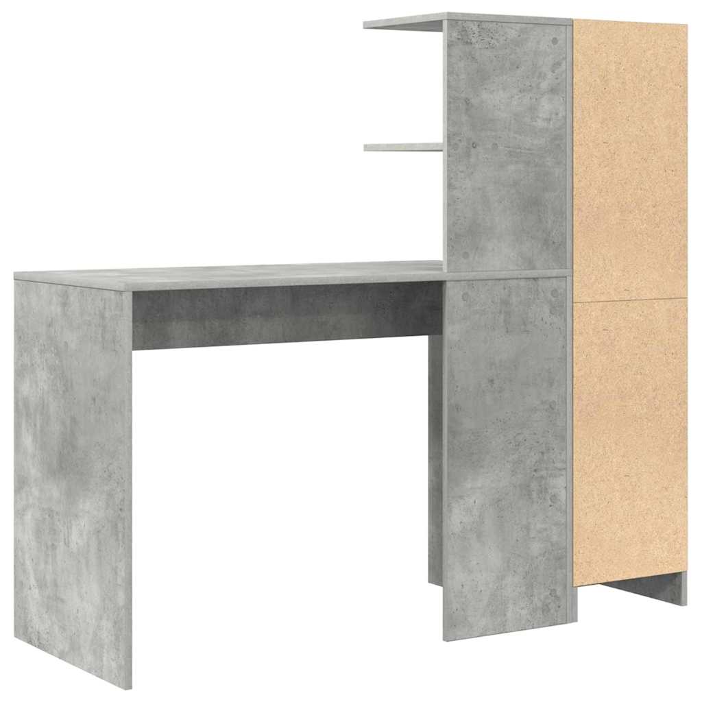Bord Beton Grå 133,5 x 50 x 124 cm 2 stk.