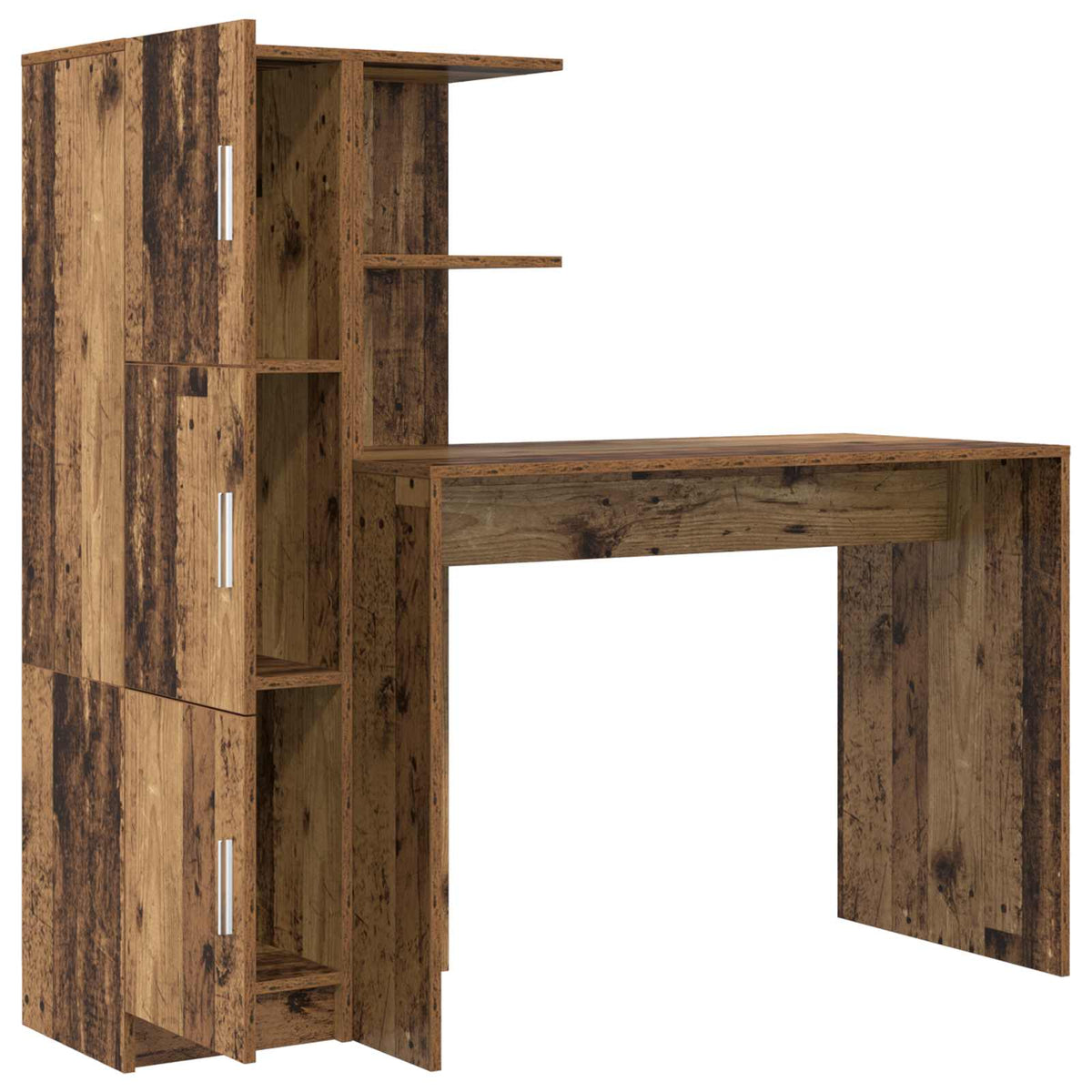 Bord Gammelt træ 133,5 x 50 x 124 cm 2 stk.