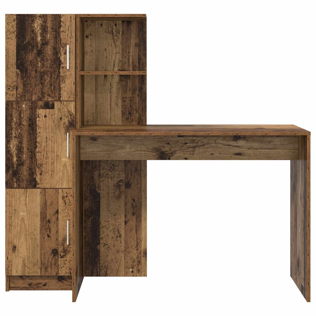 Bord Gammelt træ 133,5 x 50 x 124 cm 2 stk.