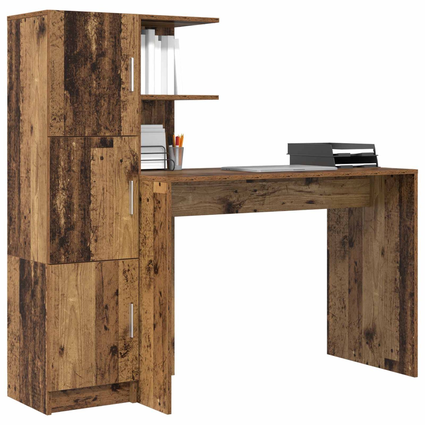 Bord Gammelt træ 133,5 x 50 x 124 cm 2 stk.
