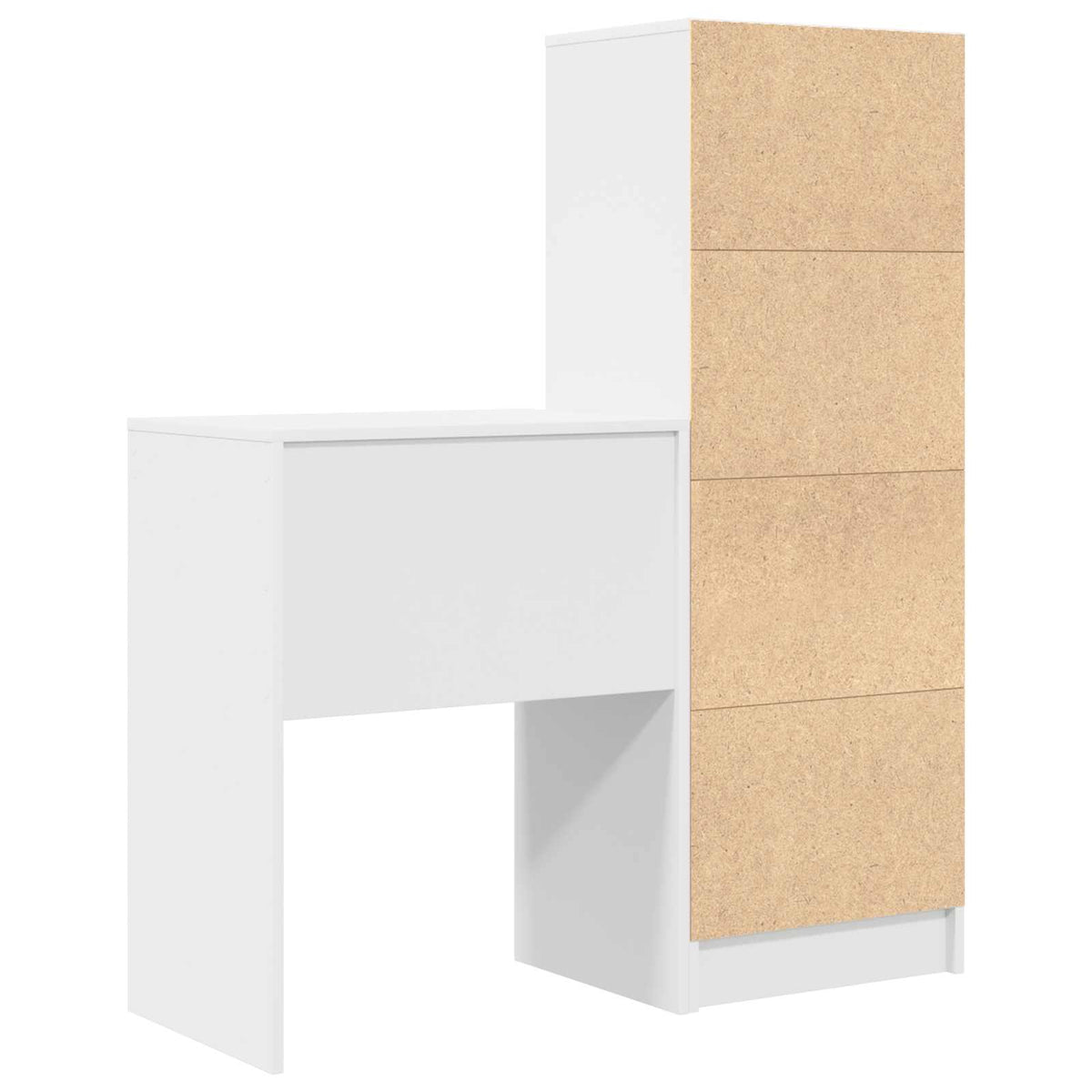 Bord Hvid 105,5 x 34 x 127 cm 2 stk.