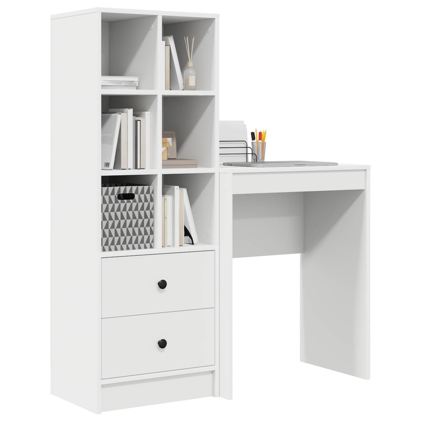 Bord Hvid 105,5 x 34 x 127 cm 2 stk.