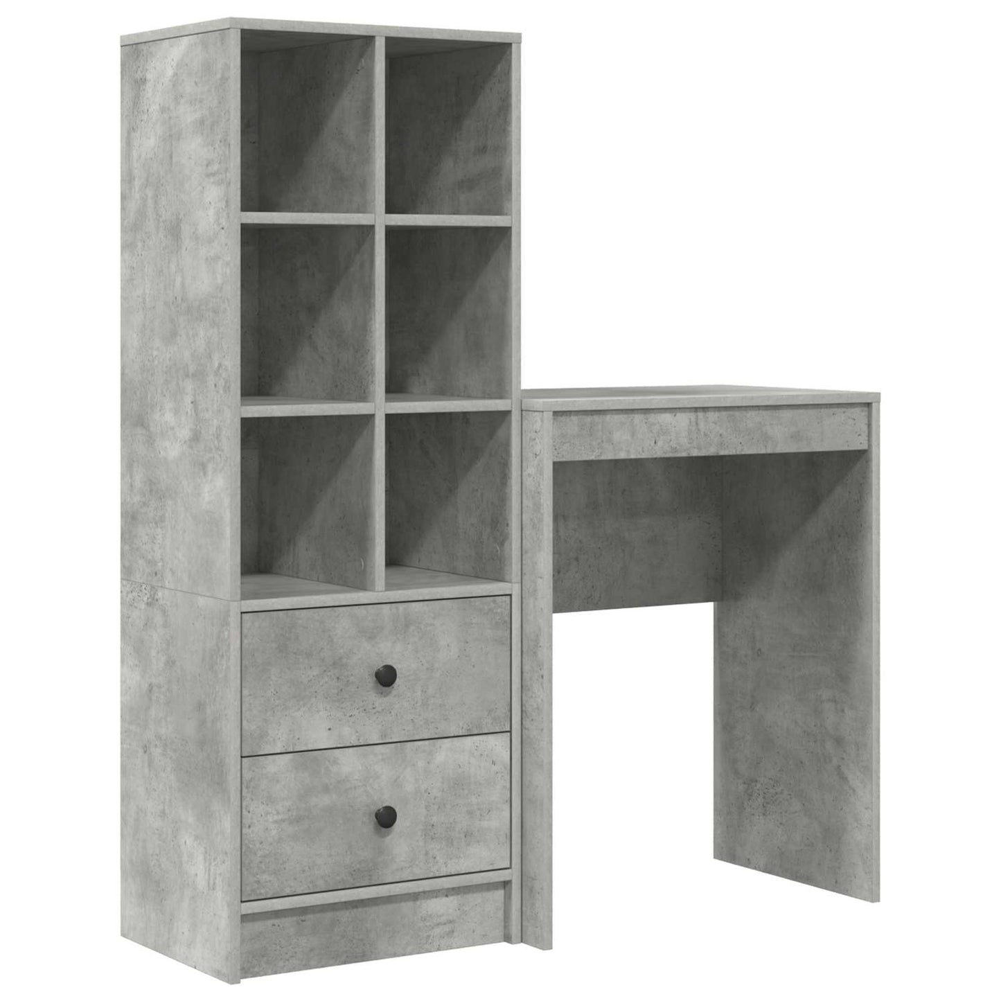 Bord Beton Grå 105,5 x 34 x 127 cm 2 stk.