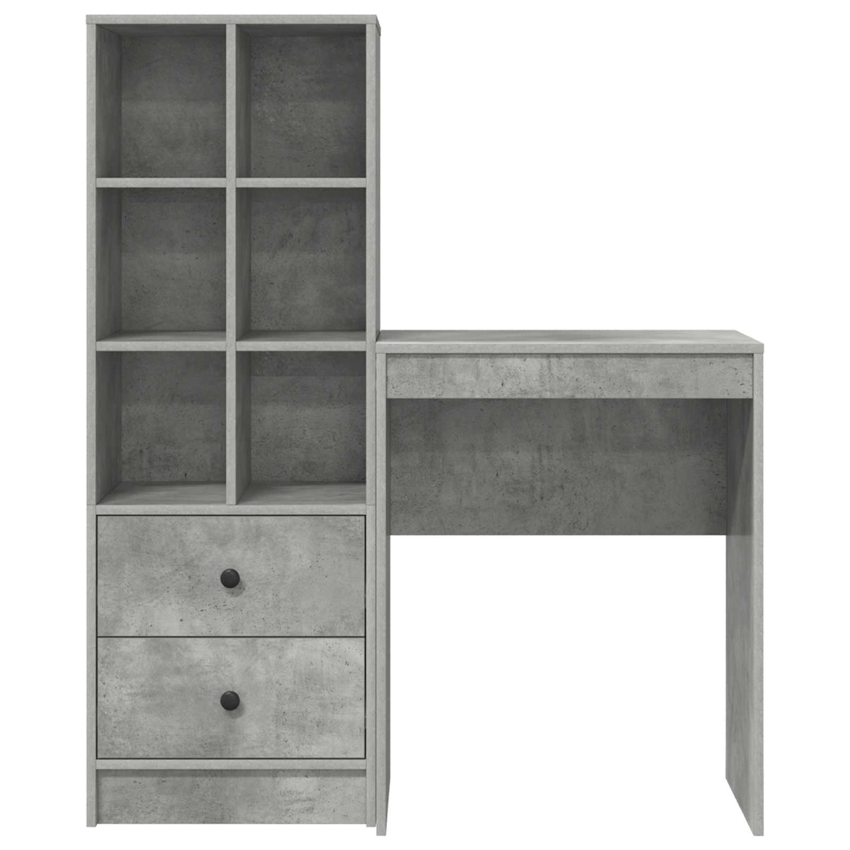 Bord Beton Grå 105,5 x 34 x 127 cm 2 stk.