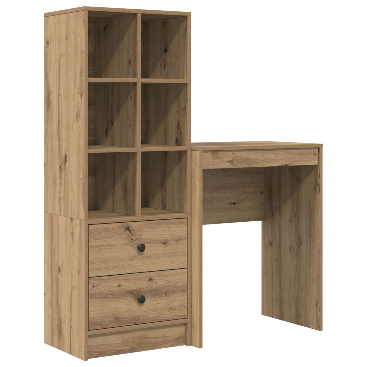 Bord Artisan Egetræ 105,5 x 34 x 127 cm 2 stk.