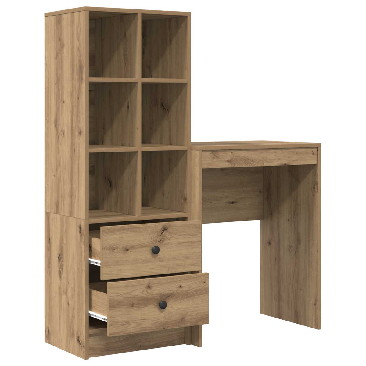 Bord Artisan Egetræ 105,5 x 34 x 127 cm 2 stk.