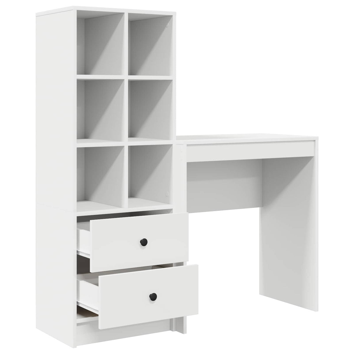 Bord Hvid 115,5 x 40 x 127 cm 2 stk.