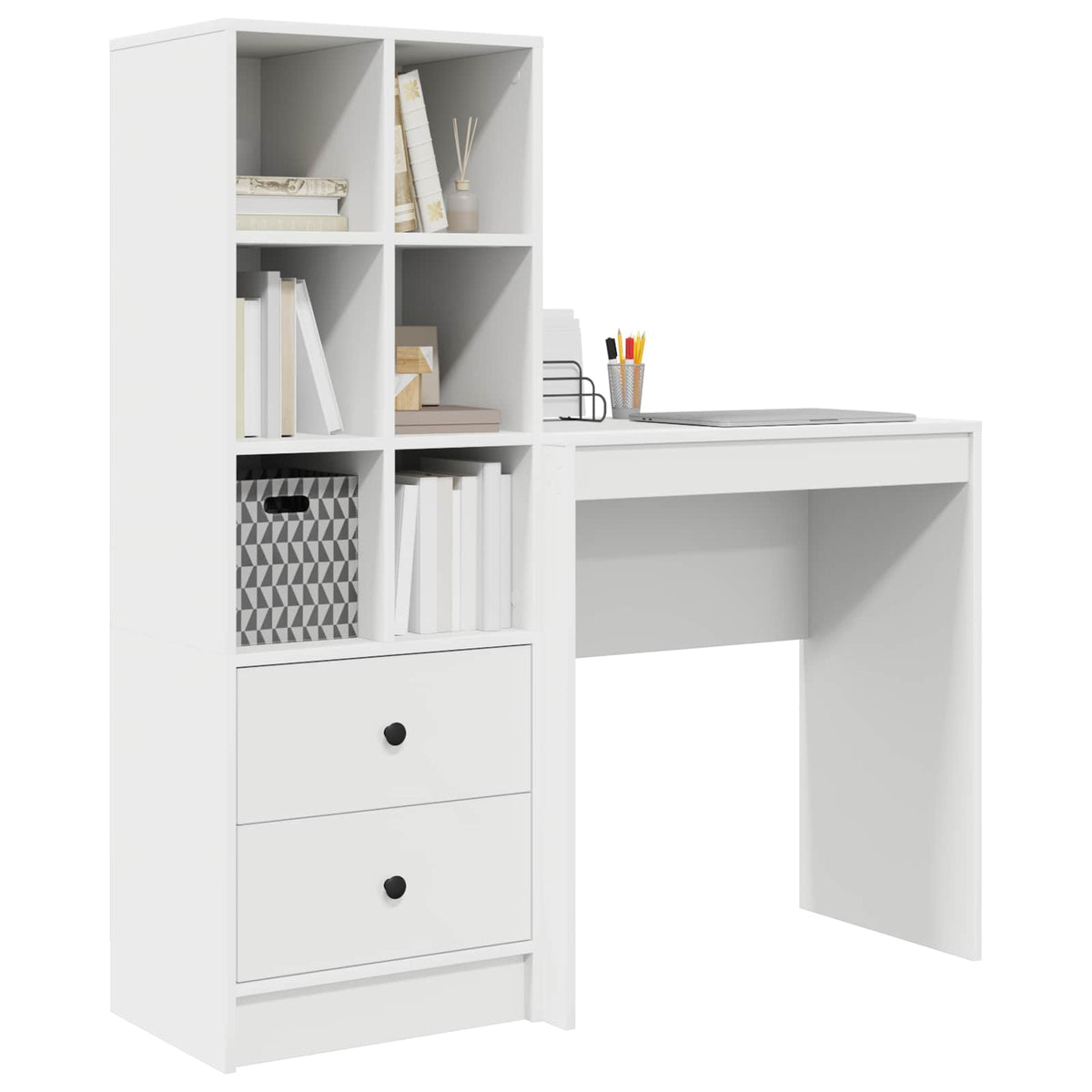 Bord Hvid 115,5 x 40 x 127 cm 2 stk.