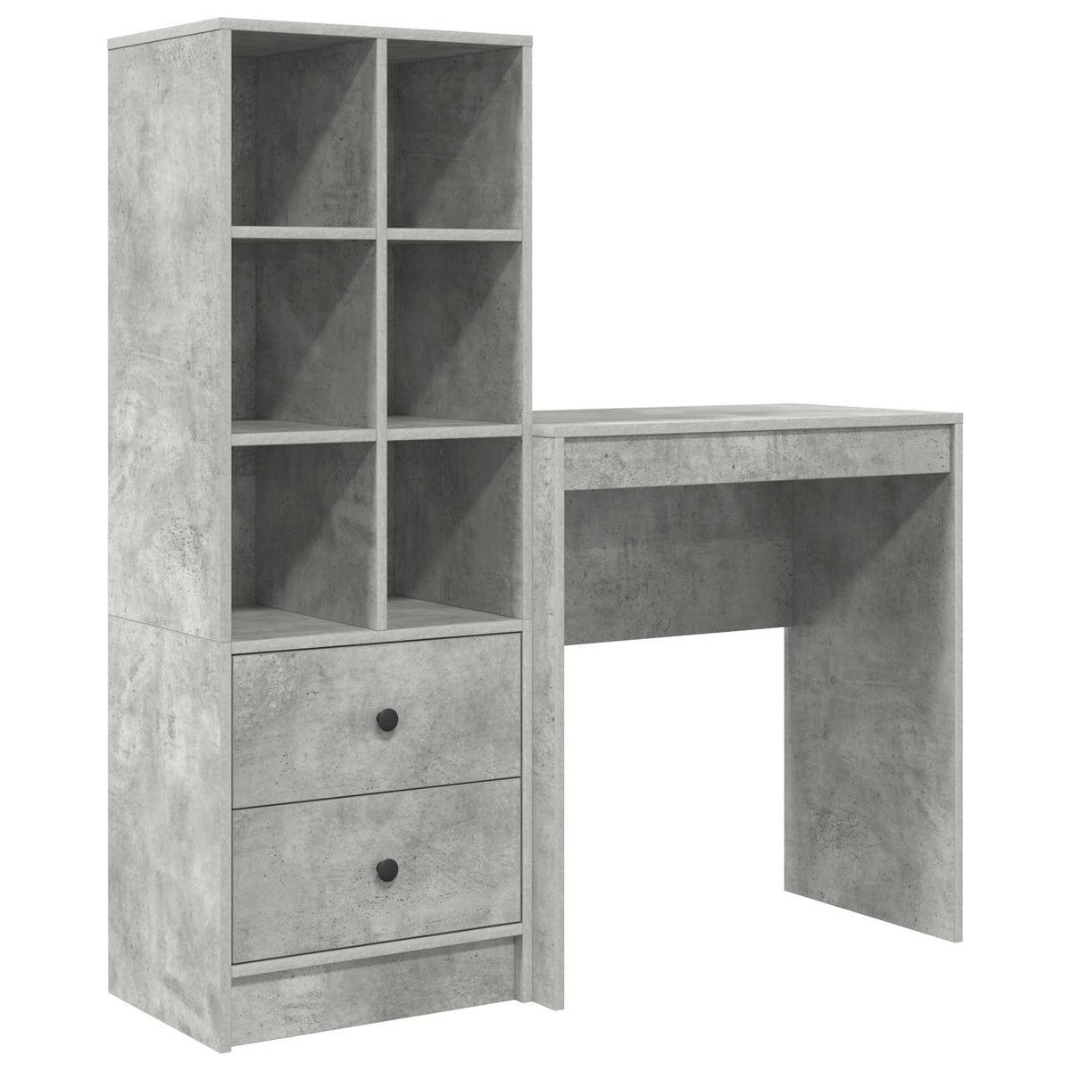Bord Beton Grå 115,5 x 40 x 127 cm 2 stk.