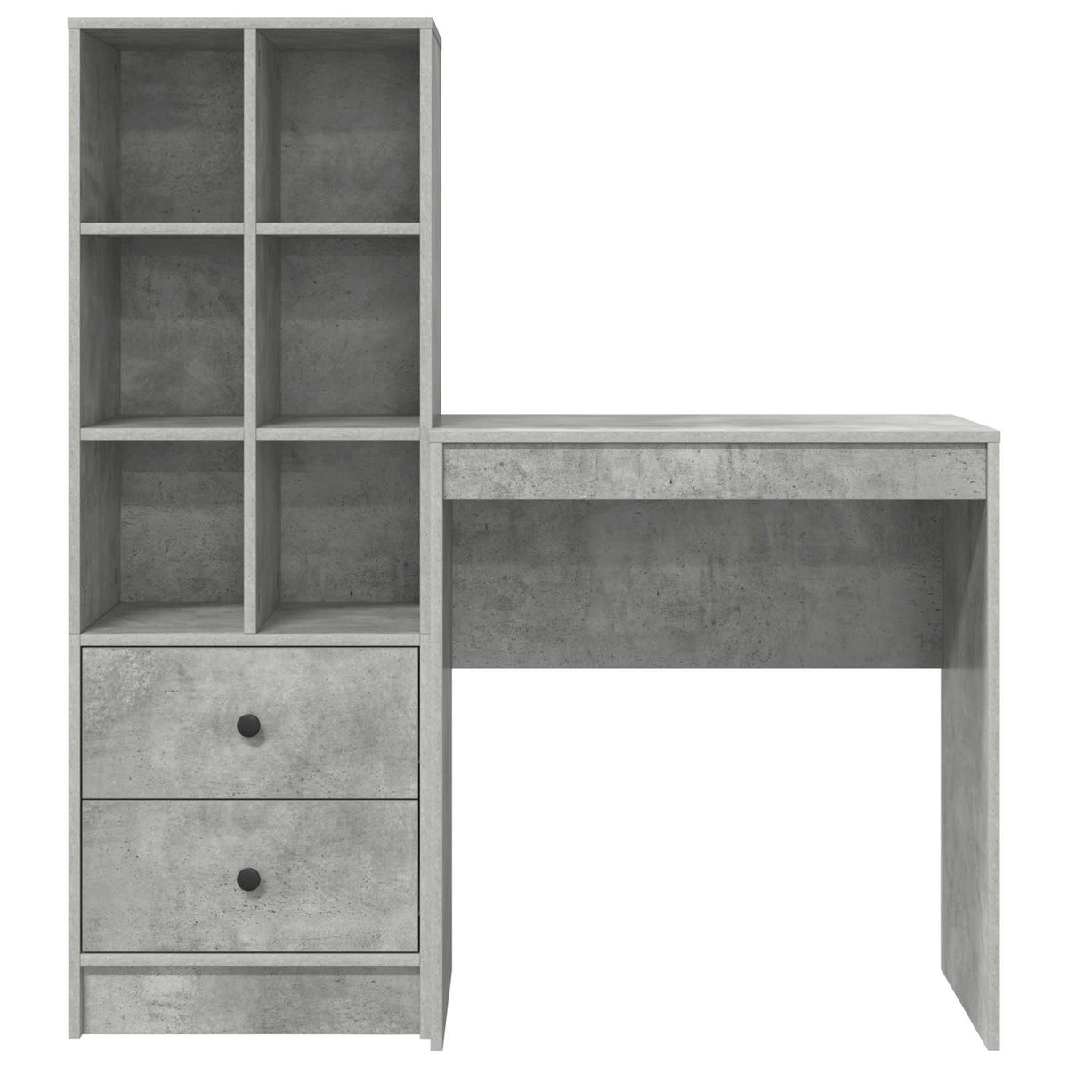Bord Beton Grå 115,5 x 40 x 127 cm 2 stk.