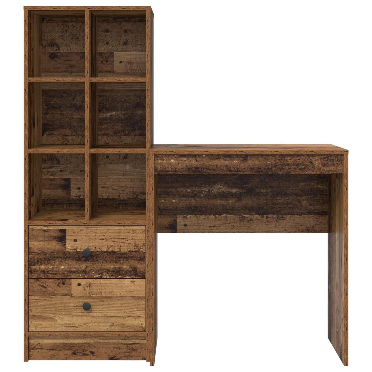 Bord Gammelt træ 115,5 x 40 x 127 cm 2 stk.