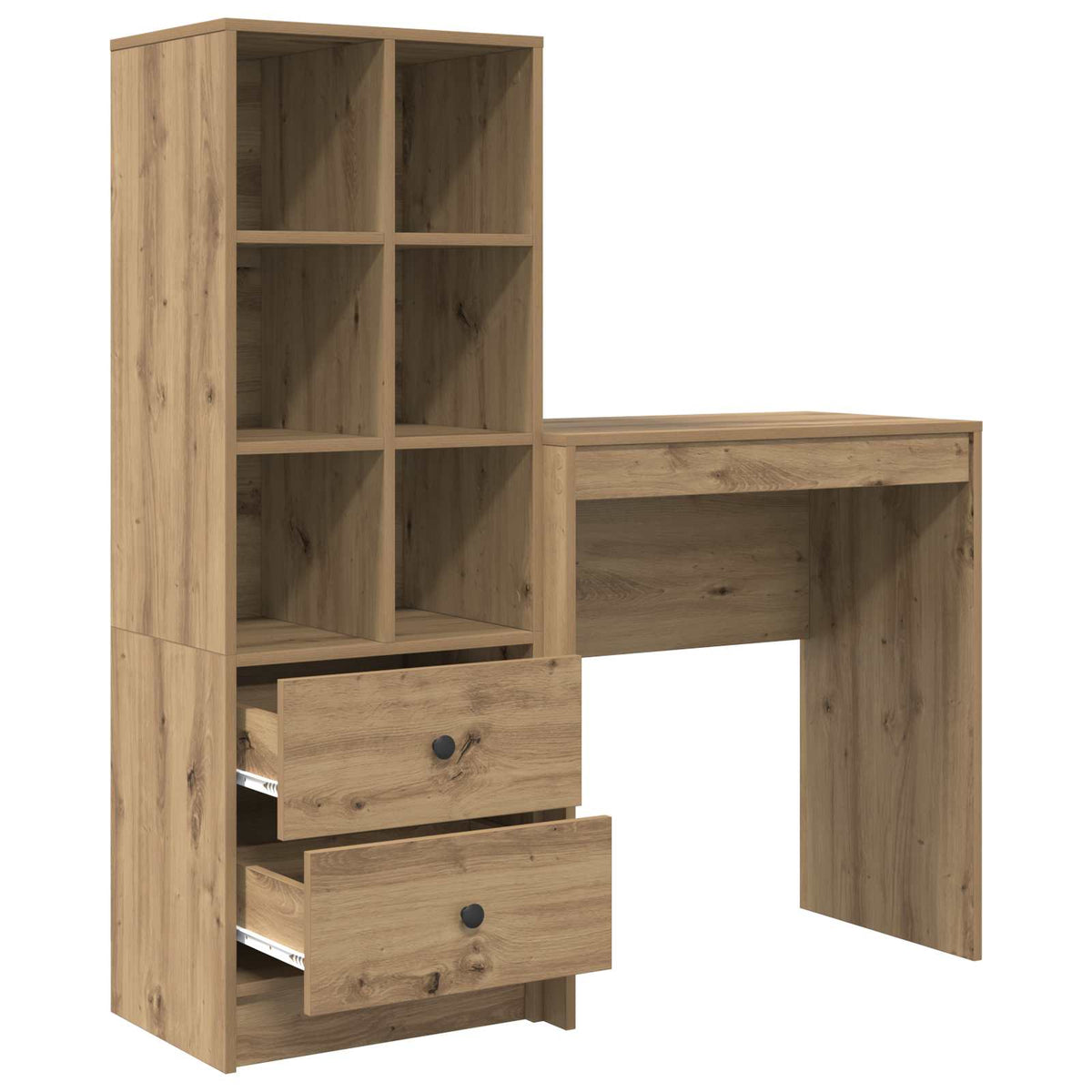 Bord Artisan Egetræ 115,5 x 40 x 127 cm 2 stk.