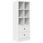 Bord Hvid 125,5 x 40 x 127 cm 2 stk.