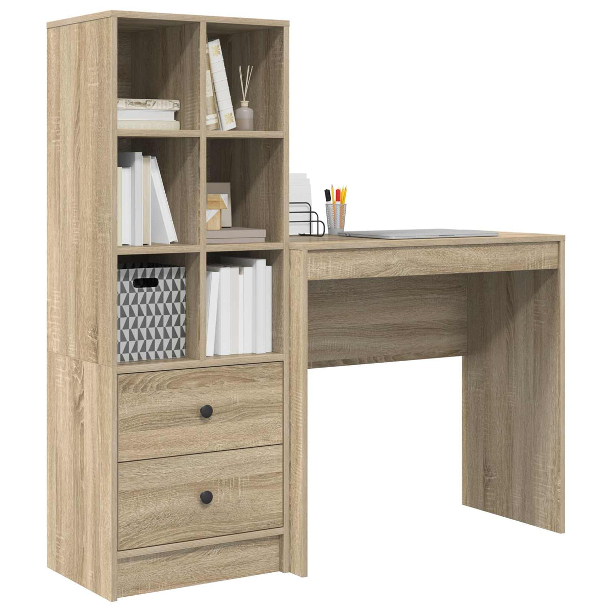 Bord Sonoma eg 125,5 x 40 x 127 cm 2 stk.