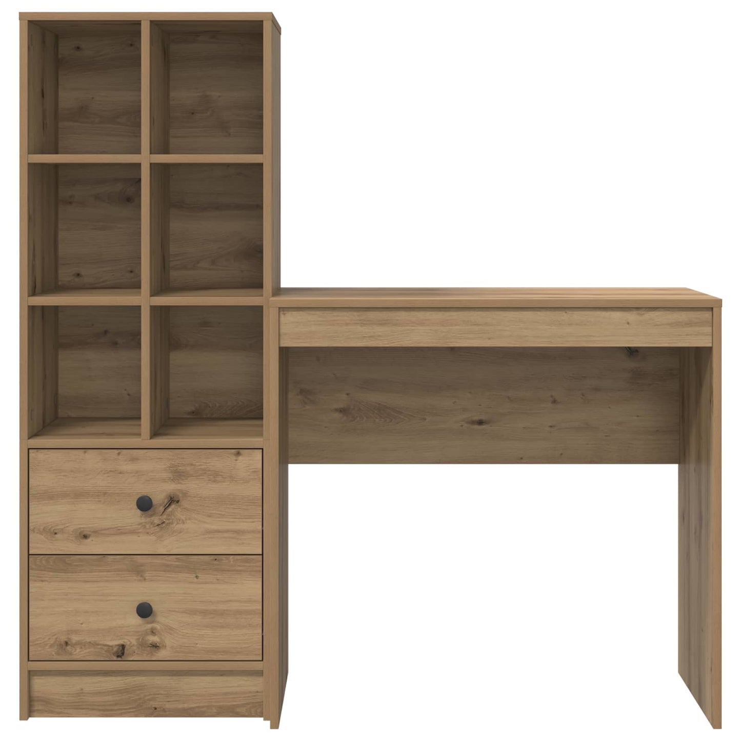 Bord Artisan Egetræ 125,5 x 40 x 127 cm 2 stk.