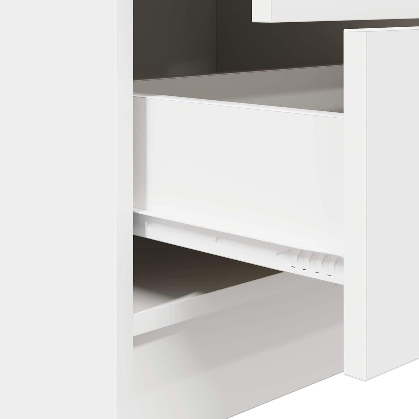 Bord Hvid 135,5 x 40 x 127 cm 2 stk.