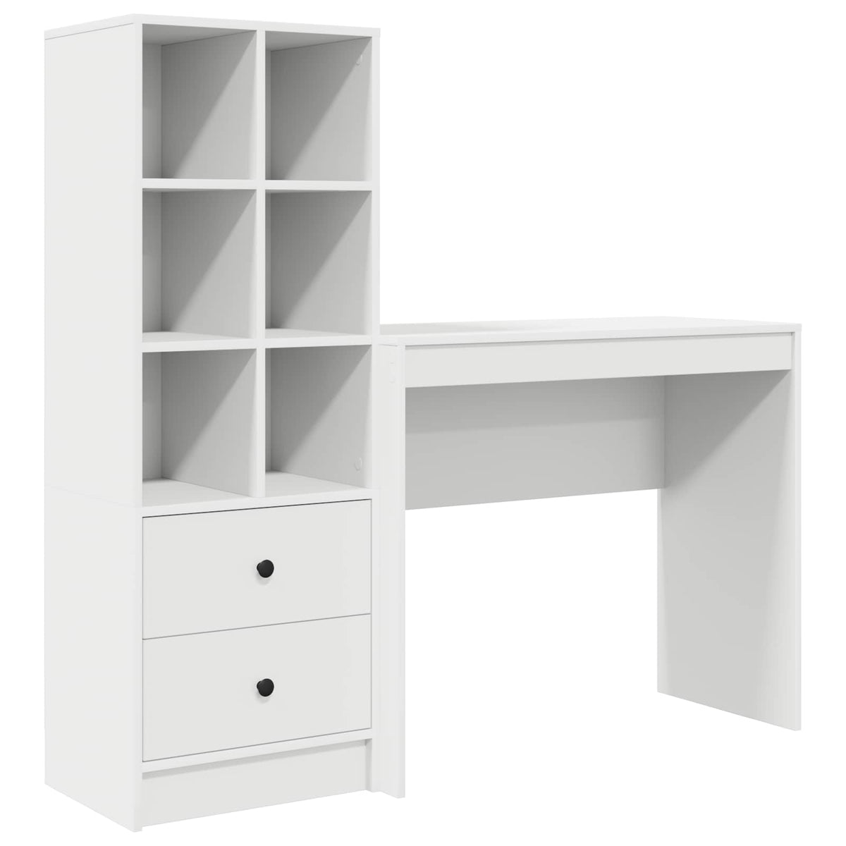 Bord Hvid 135,5 x 40 x 127 cm 2 stk.