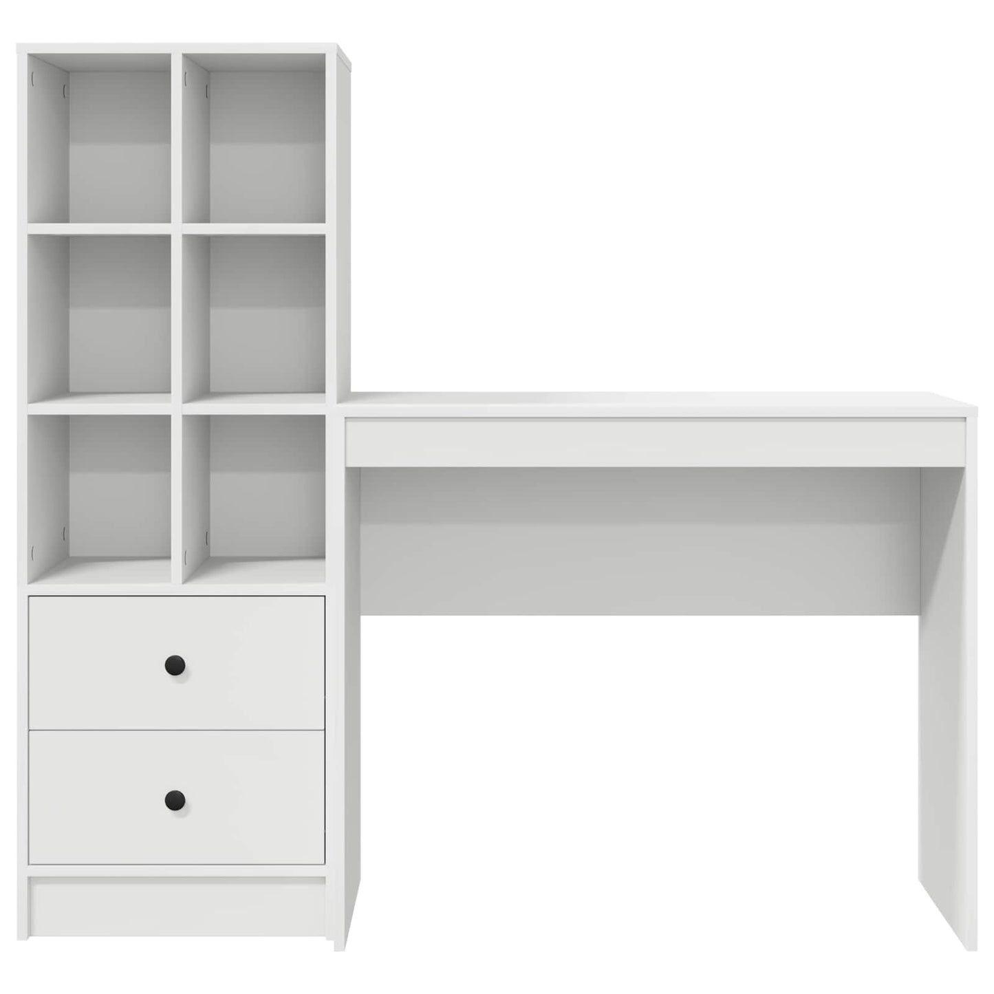 Bord Hvid 135,5 x 40 x 127 cm 2 stk.