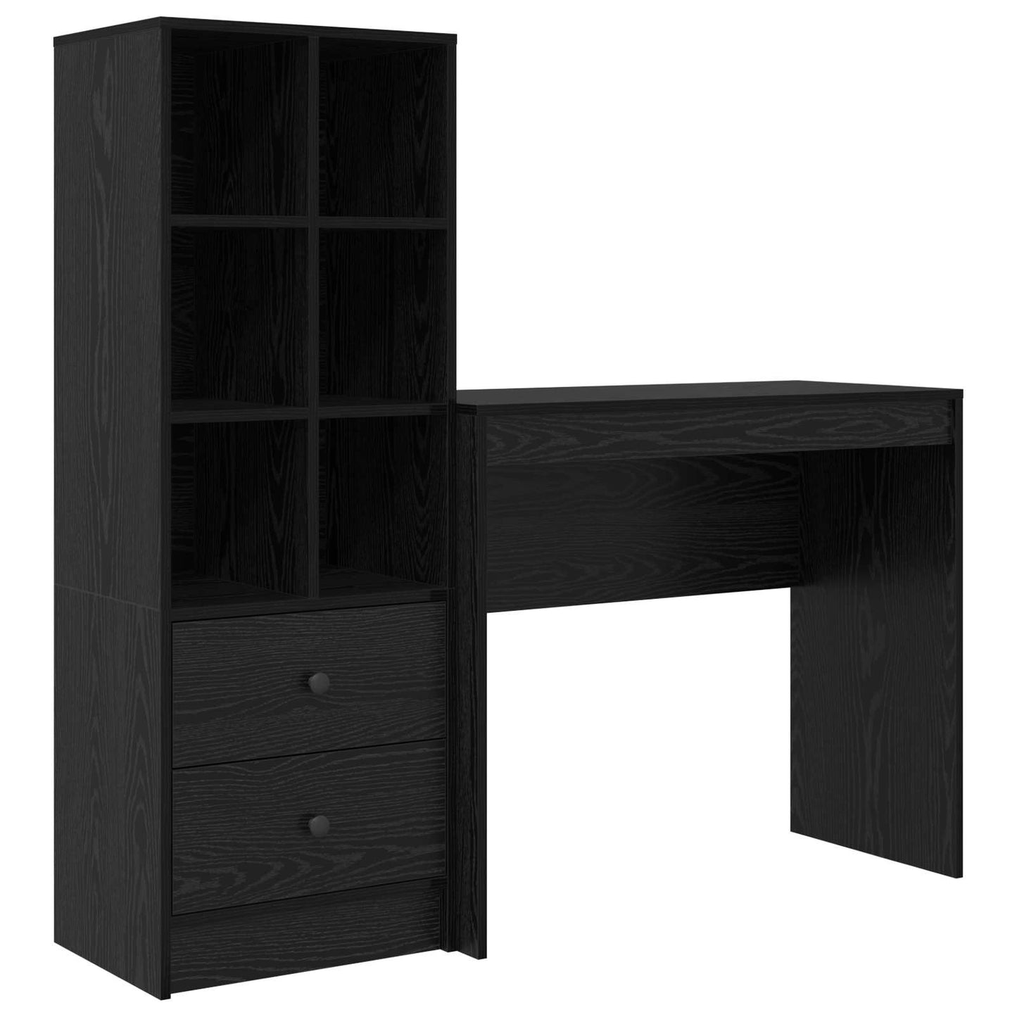 Bord Sort eg 135,5 x 40 x 127 cm 2 stk.