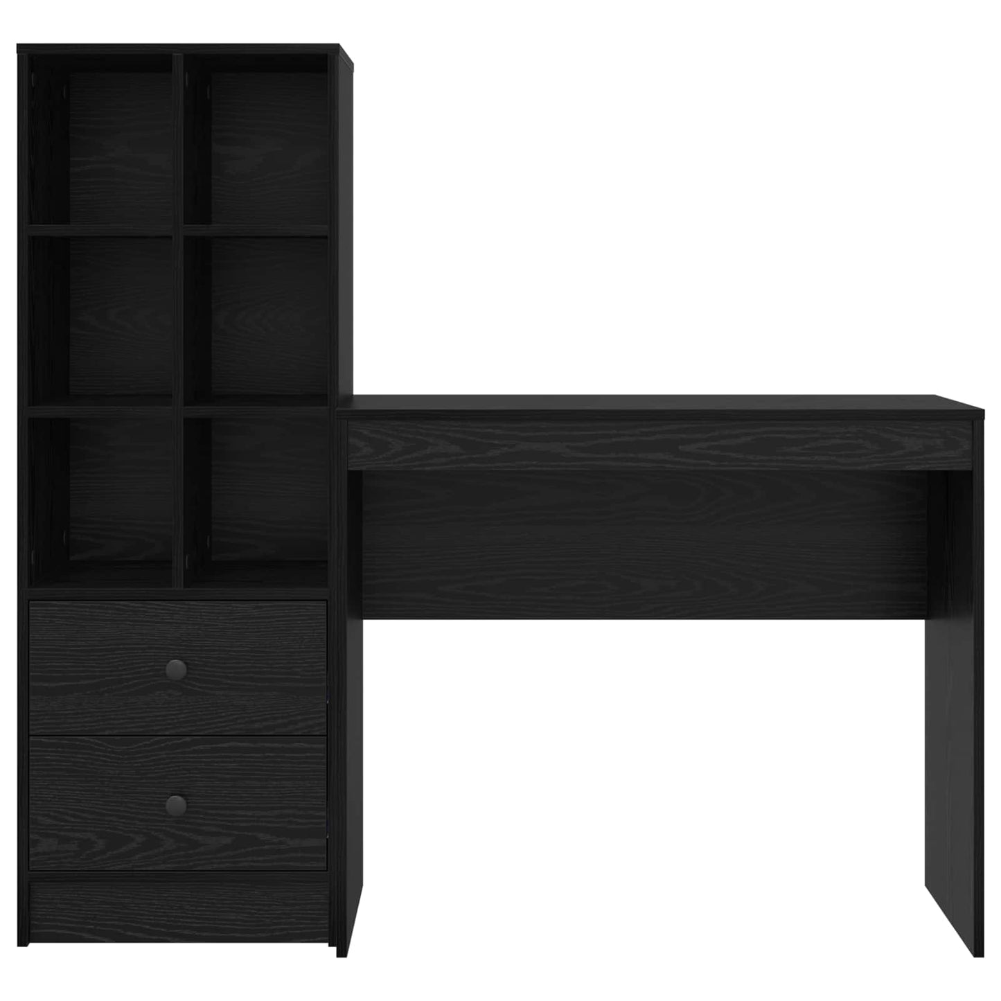 Bord Sort eg 135,5 x 40 x 127 cm 2 stk.