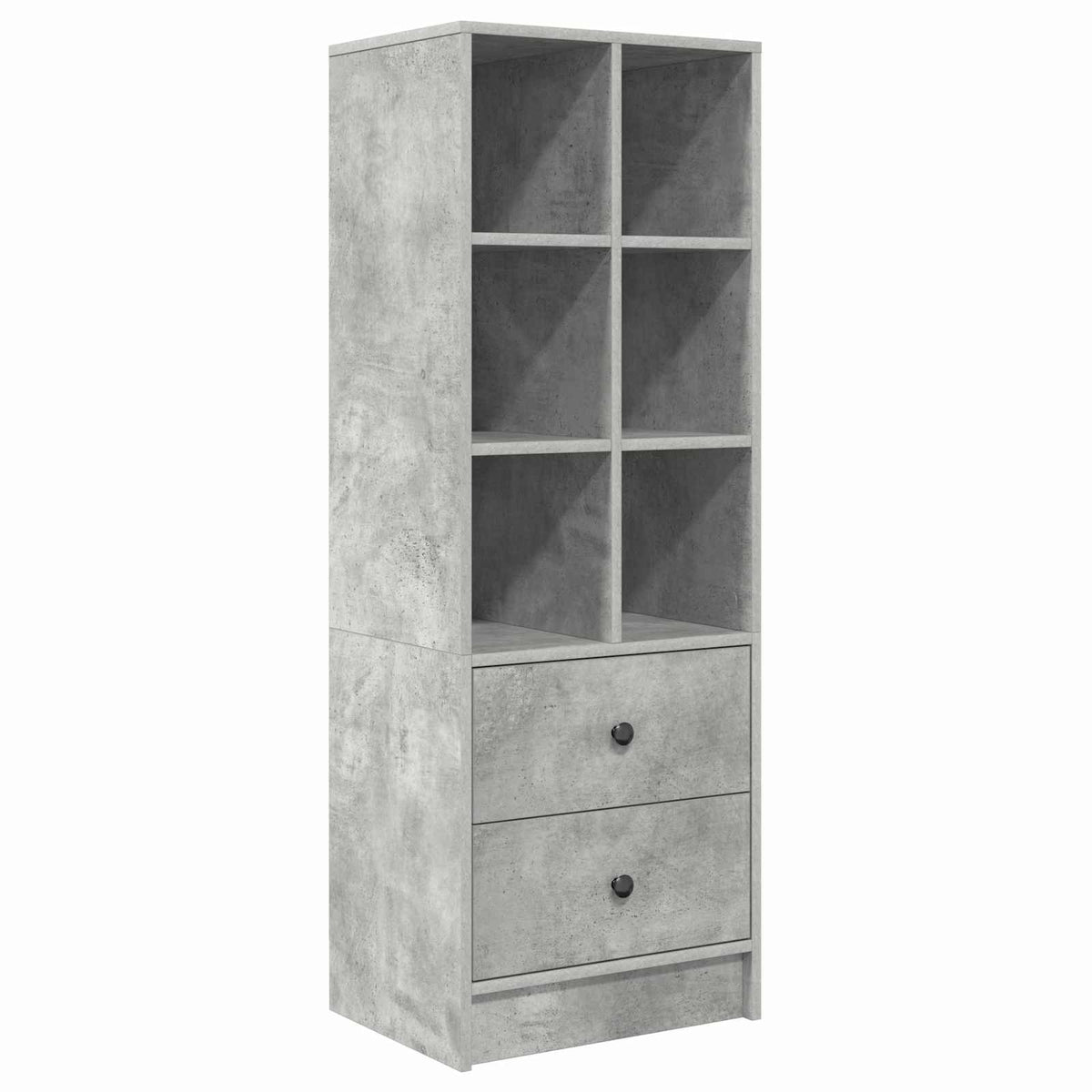 Bord Beton Grå 135,5 x 40 x 127 cm 2 stk.