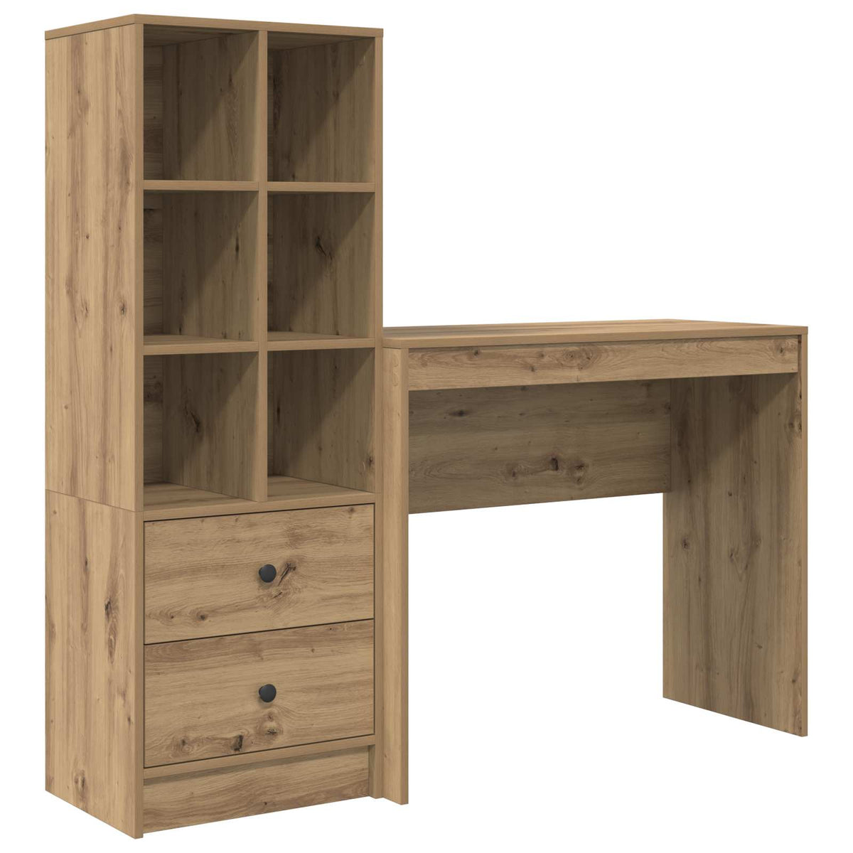 Bord Artisan Egetræ 135,5 x 40 x 127 cm 2 stk.