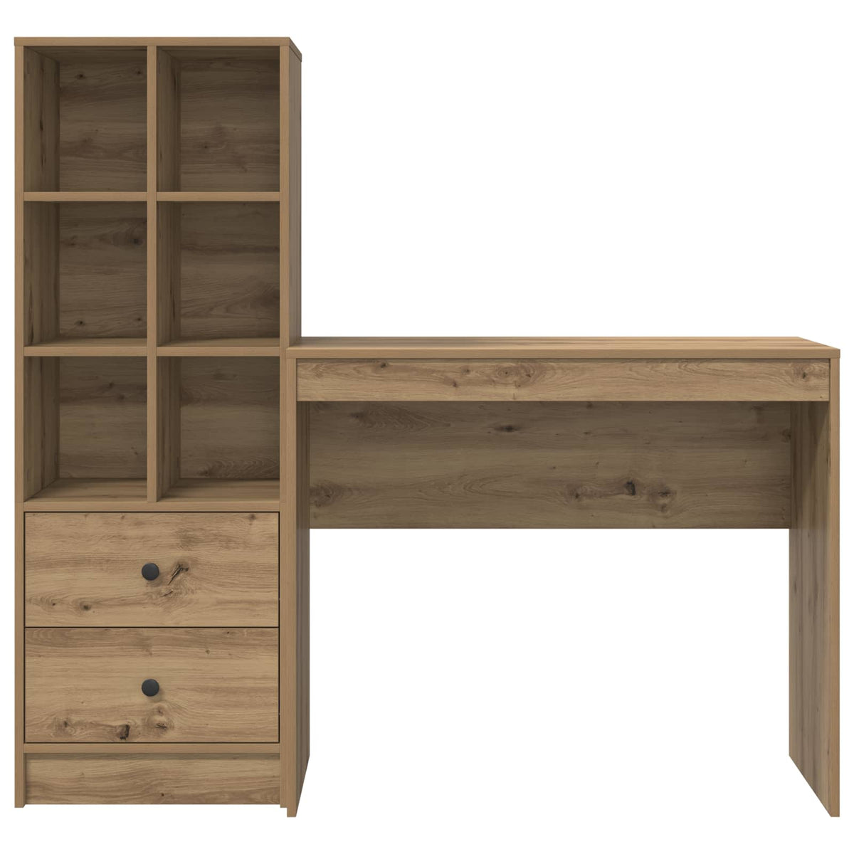 Bord Artisan Egetræ 135,5 x 40 x 127 cm 2 stk.