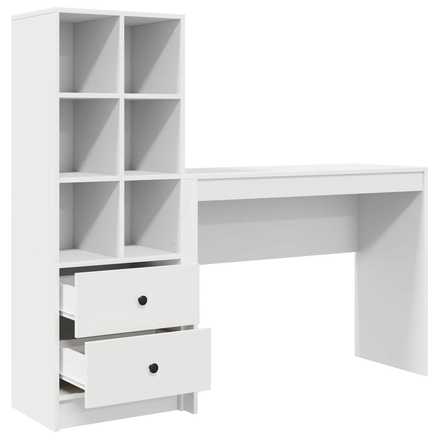 Bord Hvid 145,5 x 40 x 127 cm 2 stk.