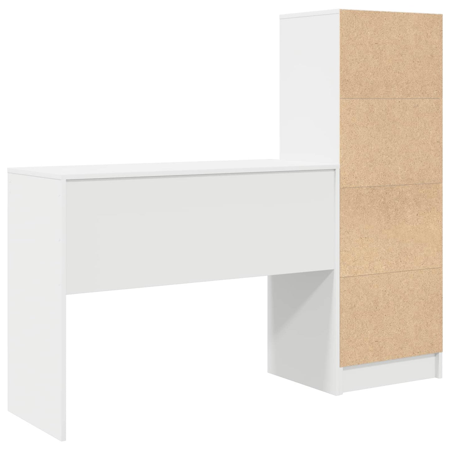 Bord Hvid 145,5 x 40 x 127 cm 2 stk.