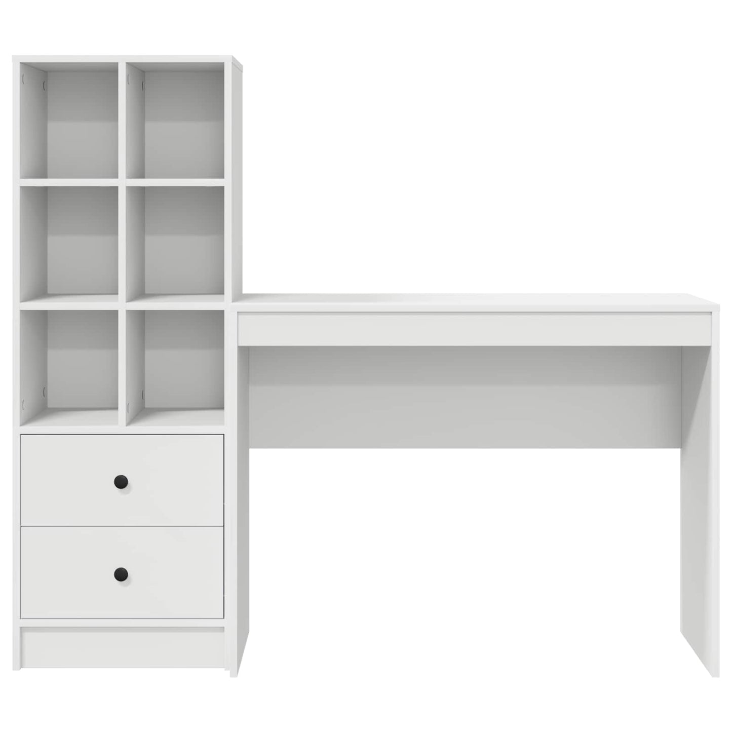 Bord Hvid 145,5 x 40 x 127 cm 2 stk.