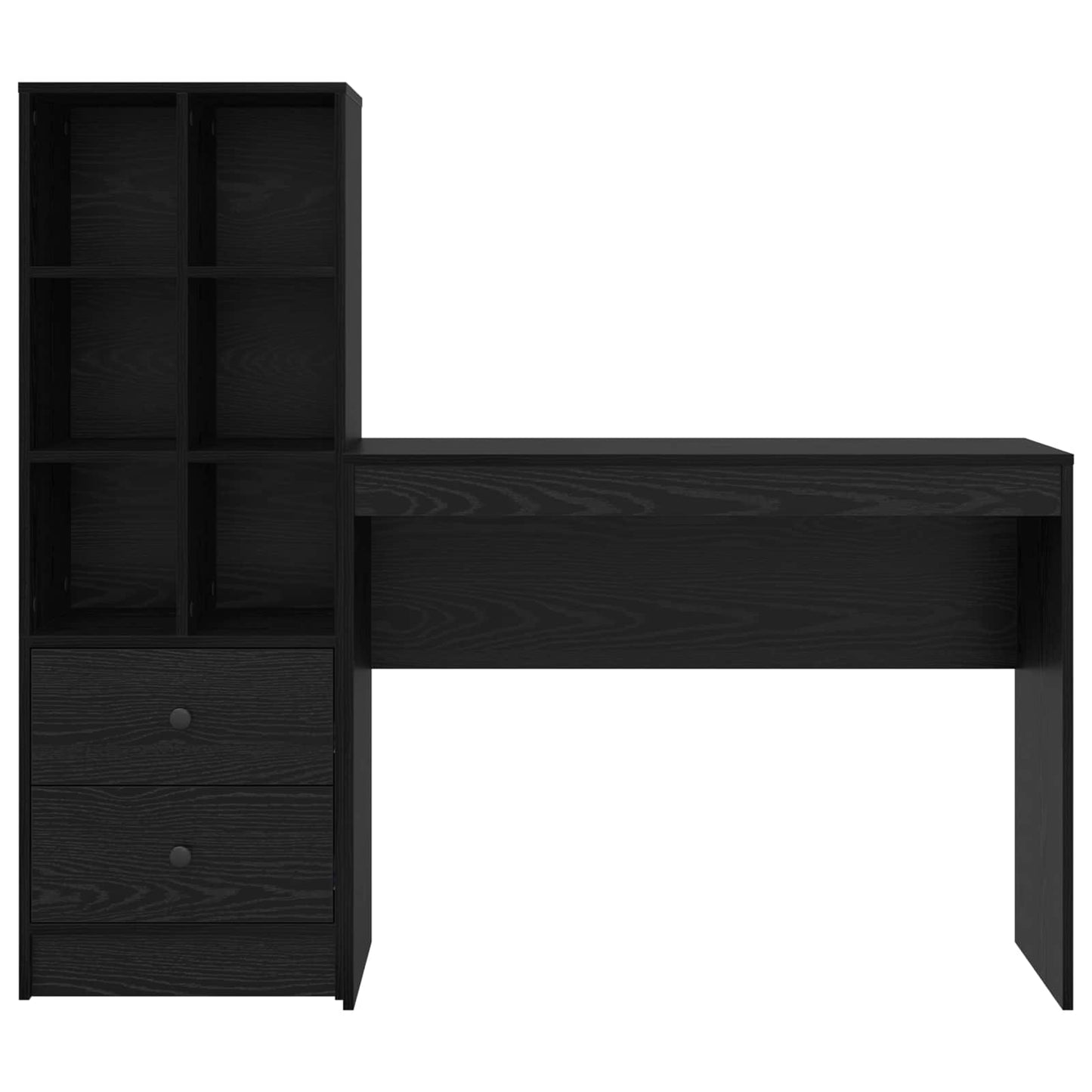Bord Sort eg 145,5 x 40 x 127 cm 2 stk.