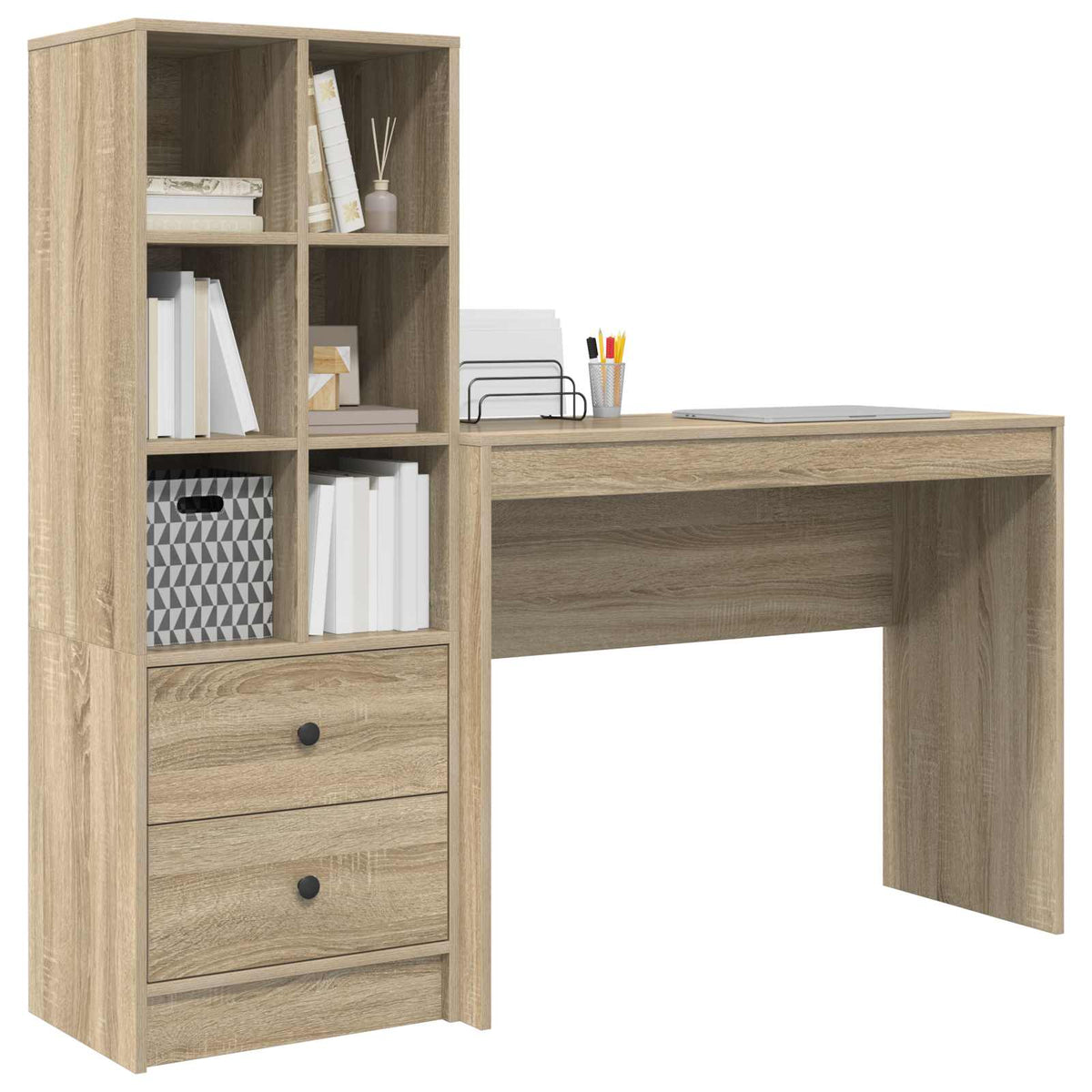 Bord Sonoma eg 145,5 x 40 x 127 cm 2 stk.