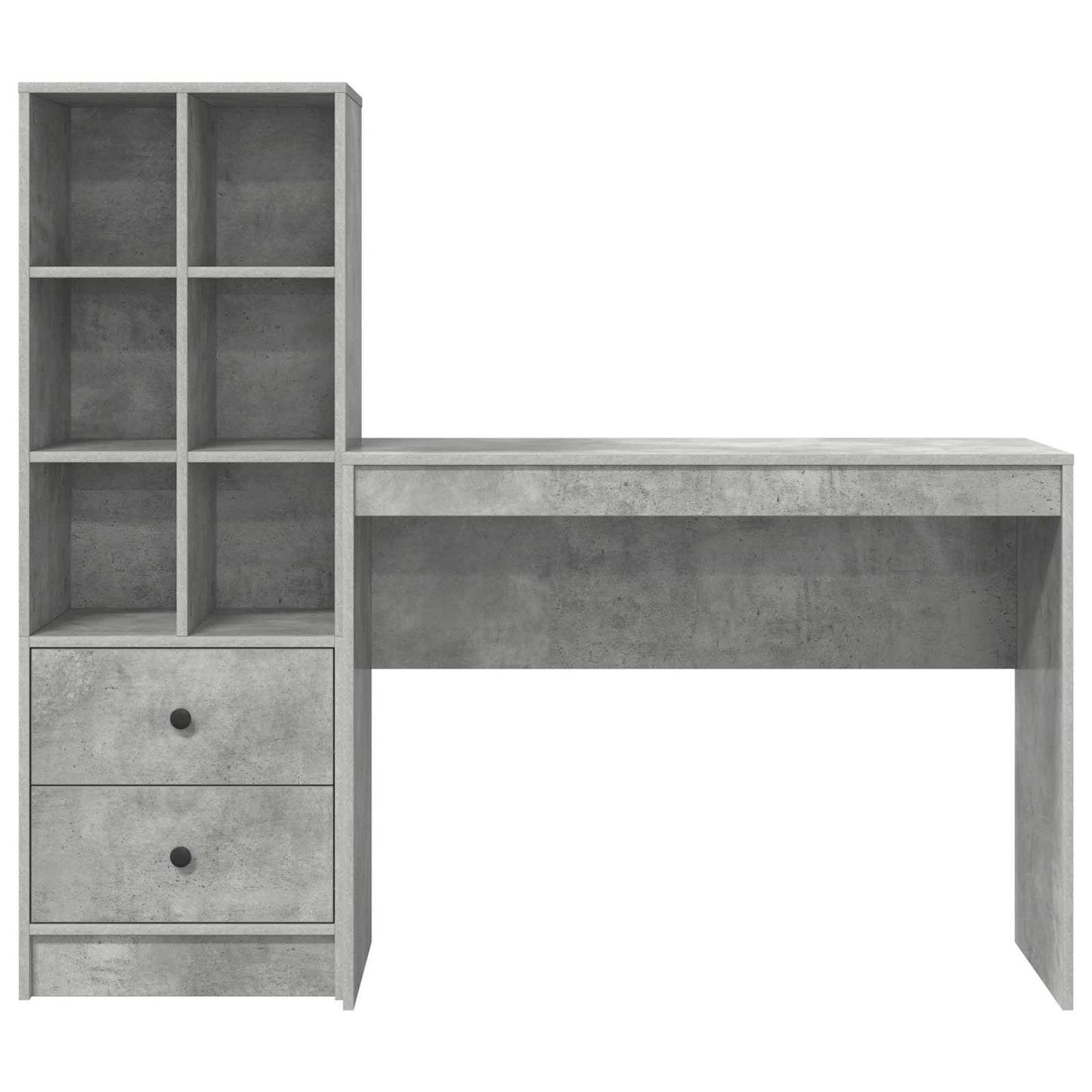 Bord Beton Grå 145,5 x 40 x 127 cm 2 stk.