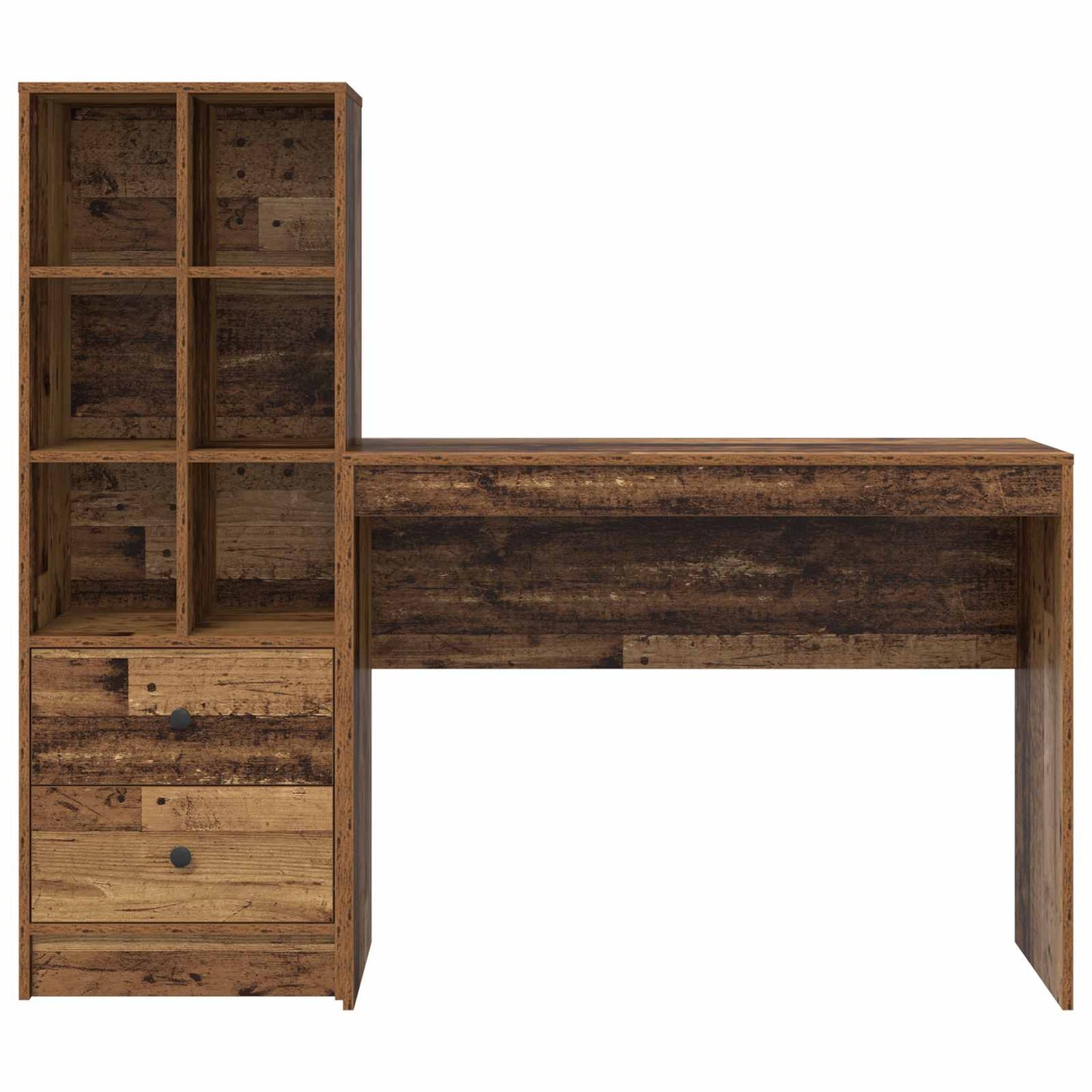Bord Gammelt træ 145,5 x 40 x 127 cm 2 stk.