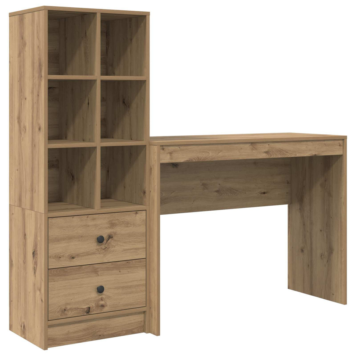 Bord Artisan Egetræ 145,5 x 40 x 127 cm 2 stk.