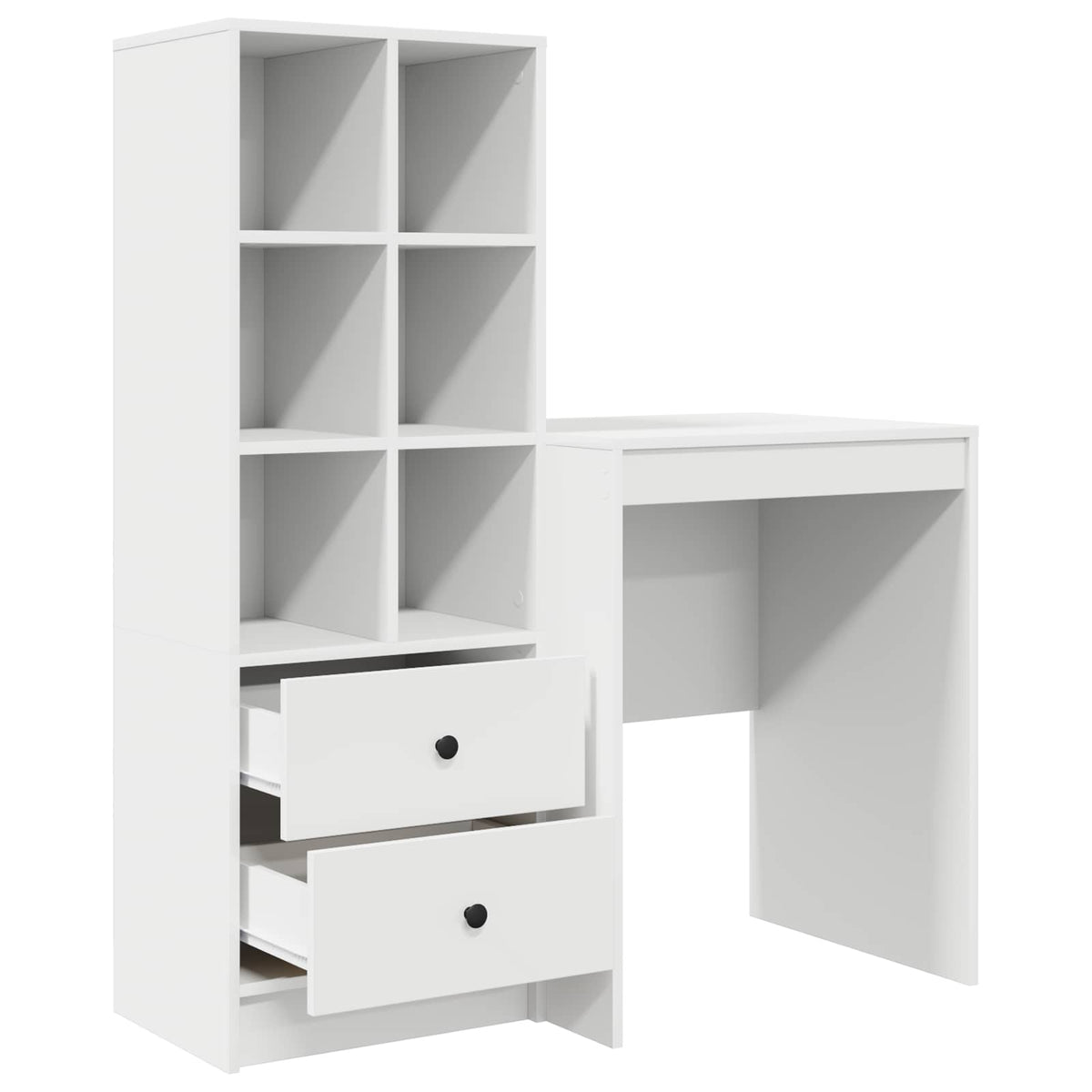 Bord Hvid 145,5 x 40 x 127 cm 2 stk.
