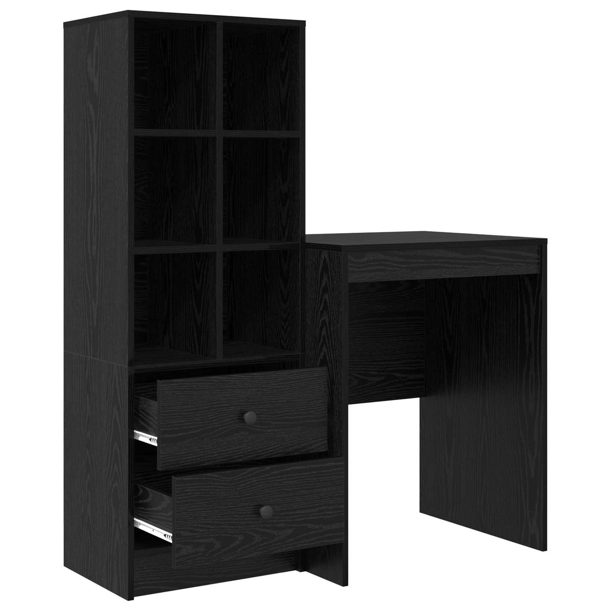 Bord Sort eg 105,5 x 50 x 127 cm 2 stk.