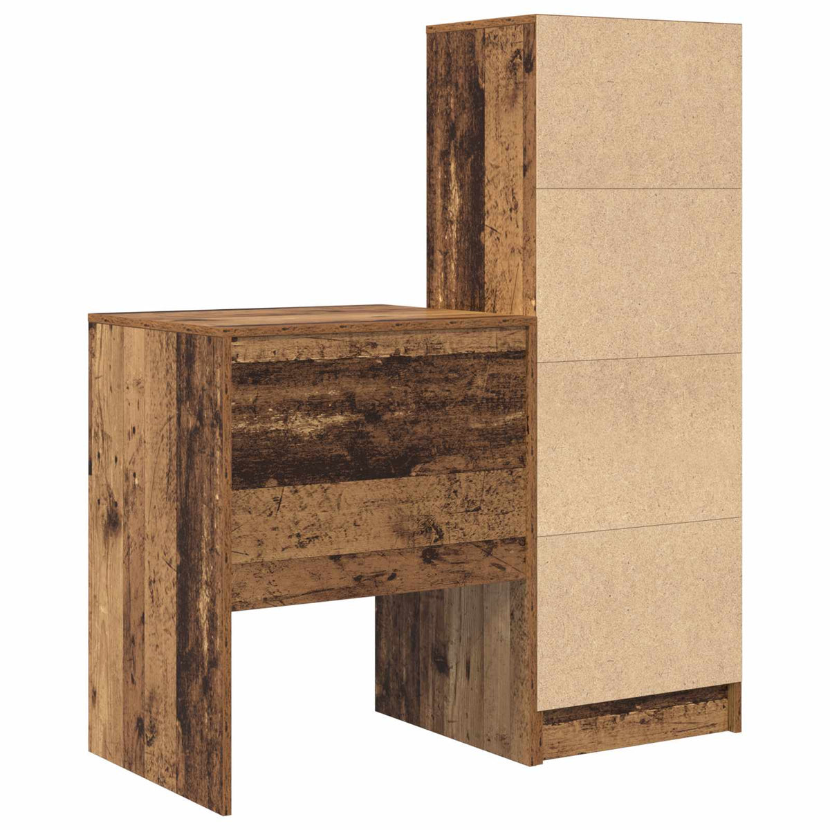 Bord Gammelt træ 105,5 x 50 x 127 cm 2 stk.
