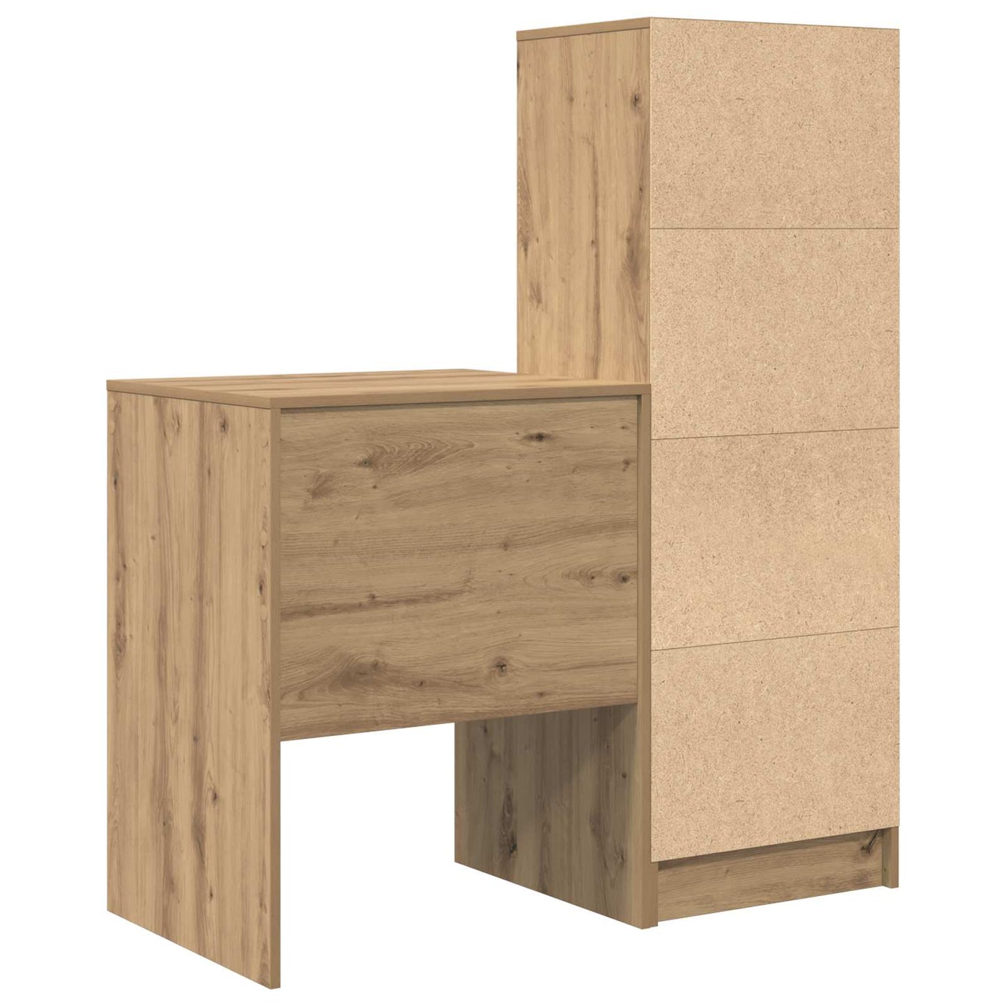 Bord Artisan Egetræ 105,5 x 50 x 127 cm 2 stk.