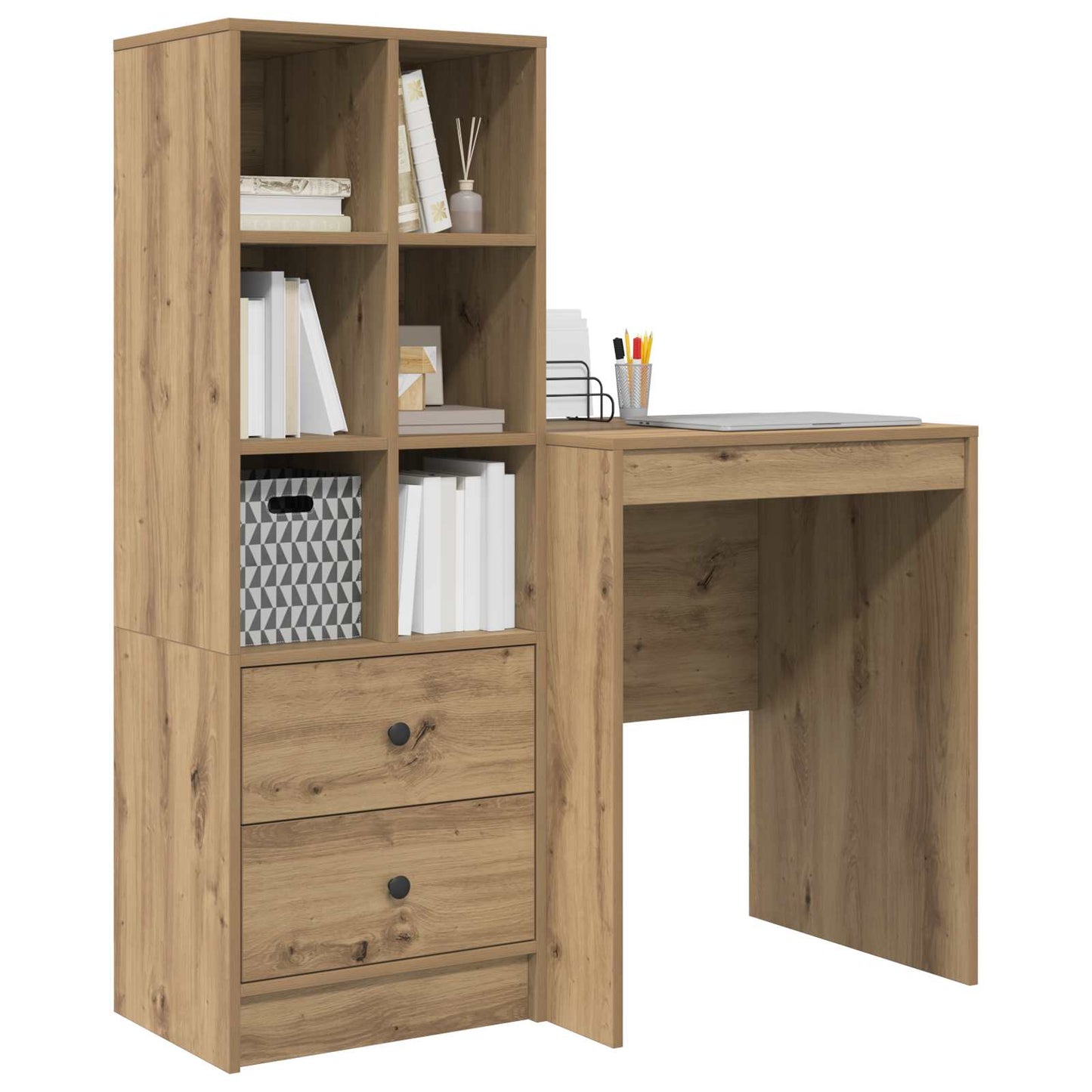 Bord Artisan Egetræ 105,5 x 50 x 127 cm 2 stk.