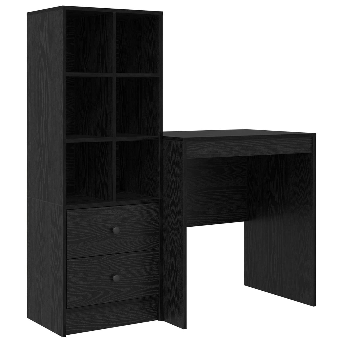 Bord Sort eg 115,5 x 50 x 127 cm 2 stk.