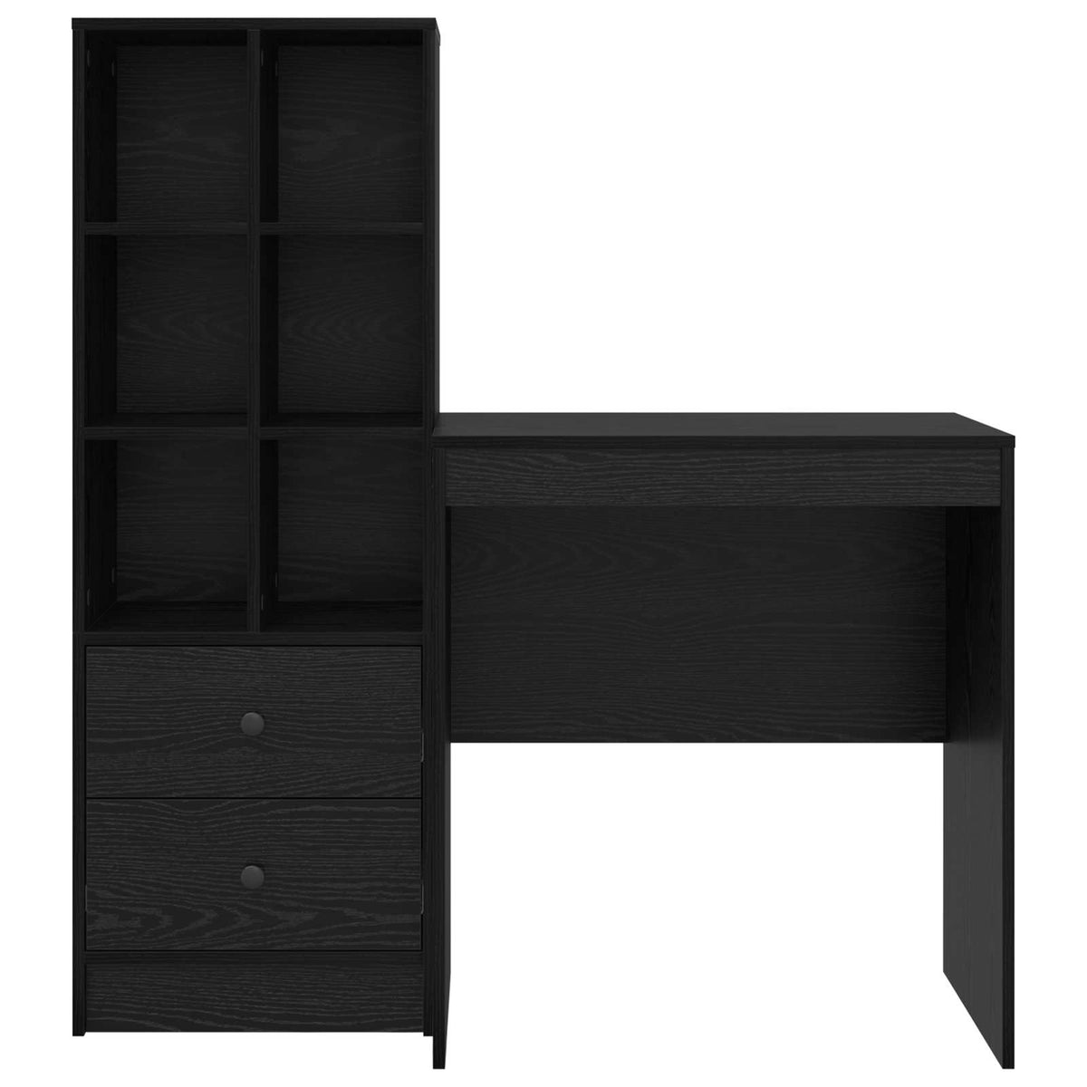 Bord Sort eg 115,5 x 50 x 127 cm 2 stk.