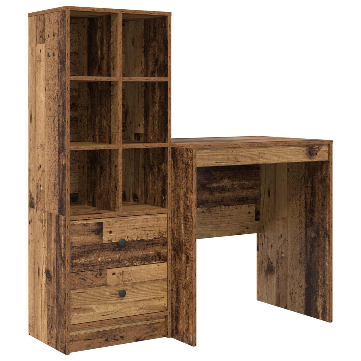 Bord Gammelt træ 115,5 x 50 x 127 cm 2 stk.