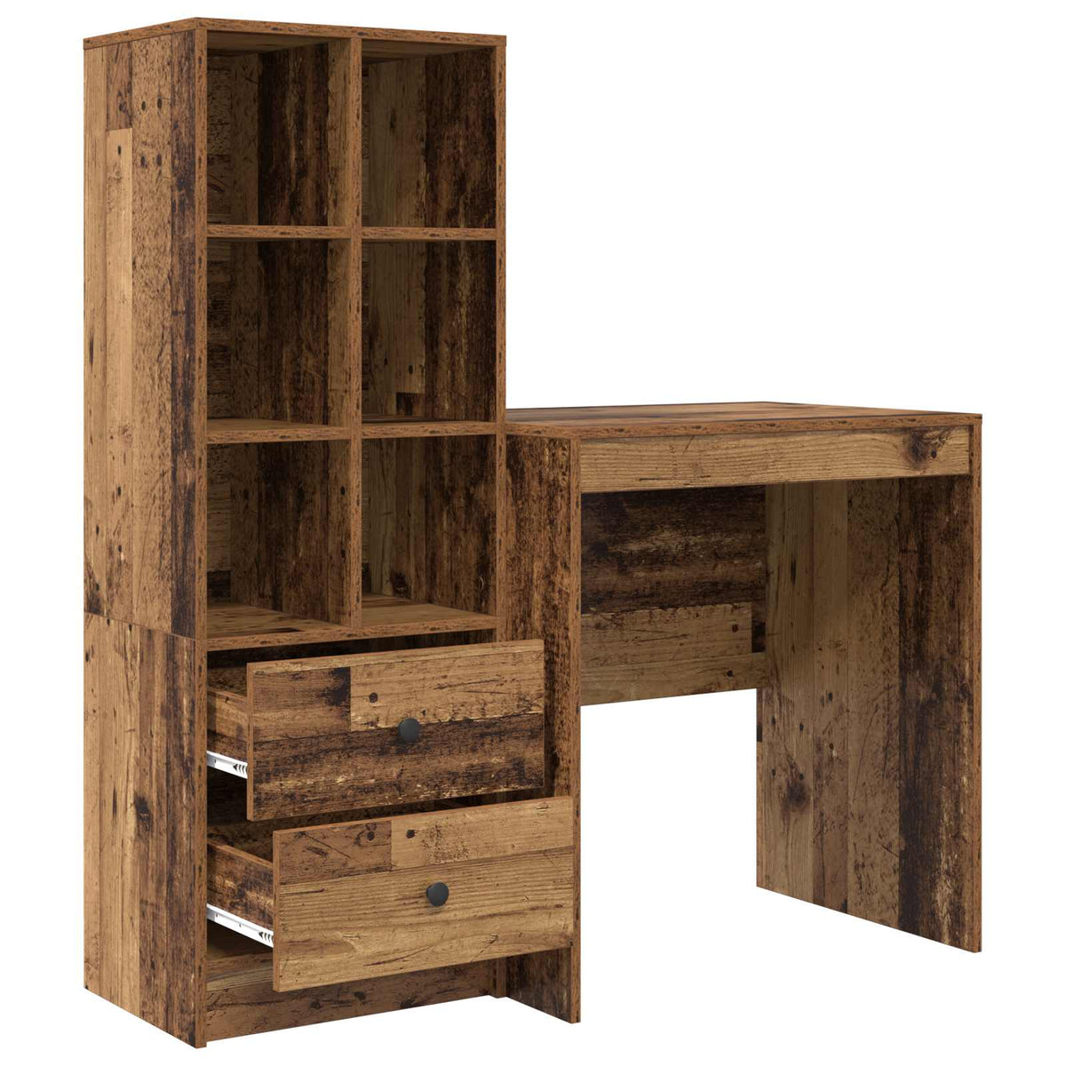 Bord Gammelt træ 115,5 x 50 x 127 cm 2 stk.