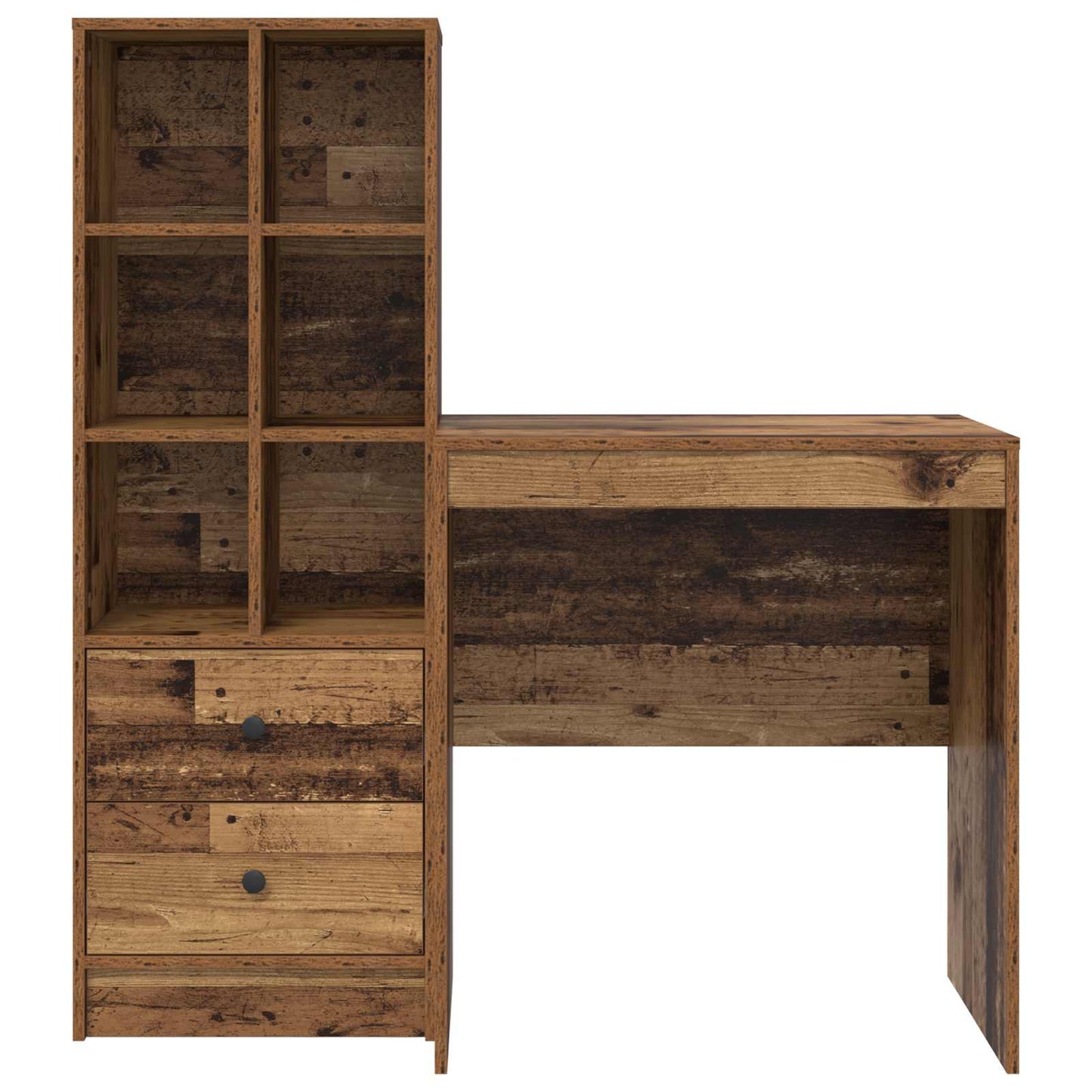 Bord Gammelt træ 115,5 x 50 x 127 cm 2 stk.