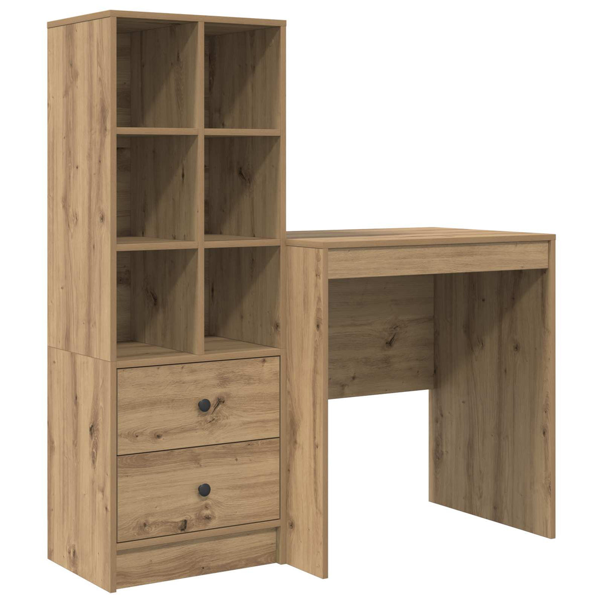 Bord Artisan Egetræ 115,5 x 50 x 127 cm 2 stk.