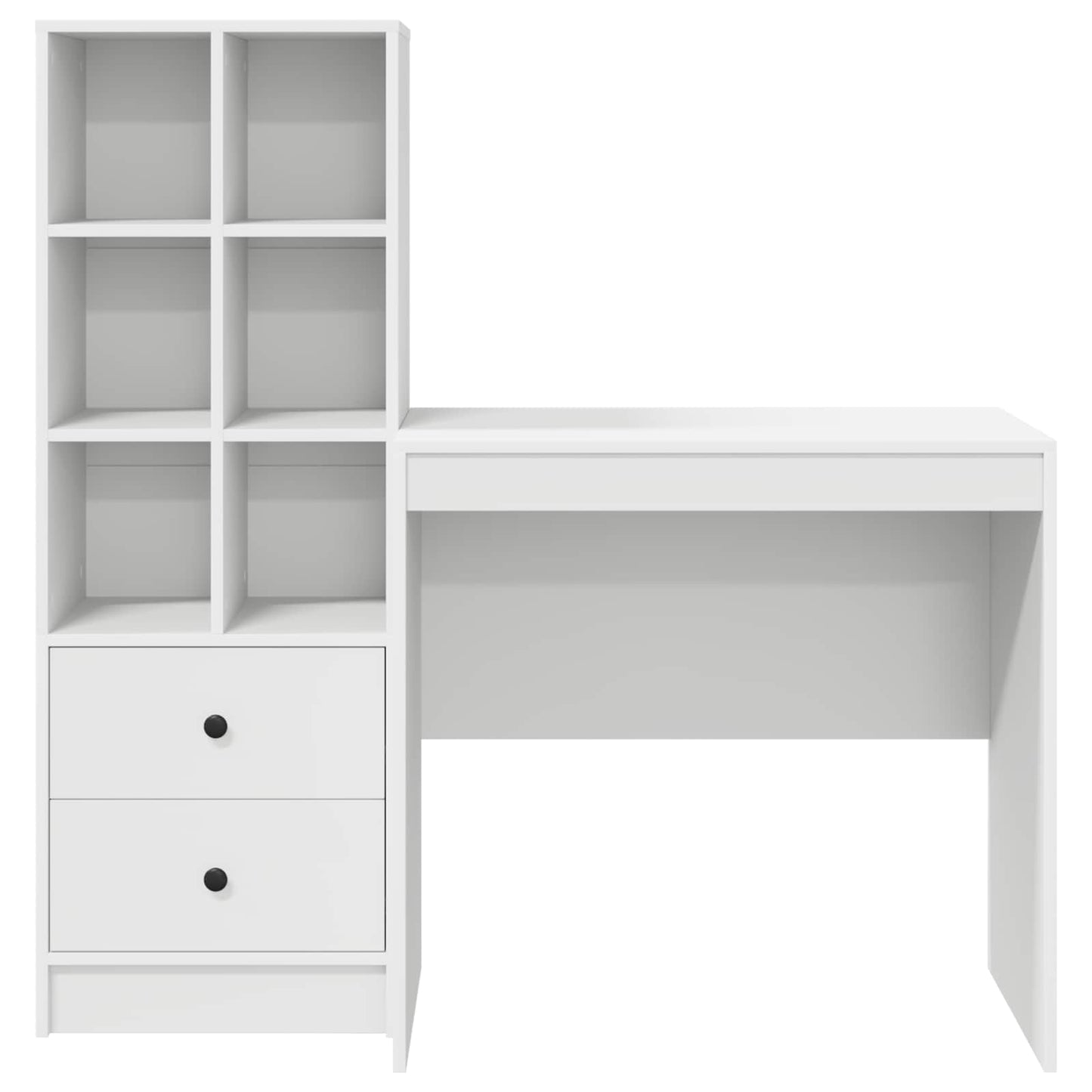 Bord Hvid 125,5 x 50 x 127 cm 2 stk.