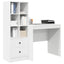 Bord Hvid 125,5 x 50 x 127 cm 2 stk.