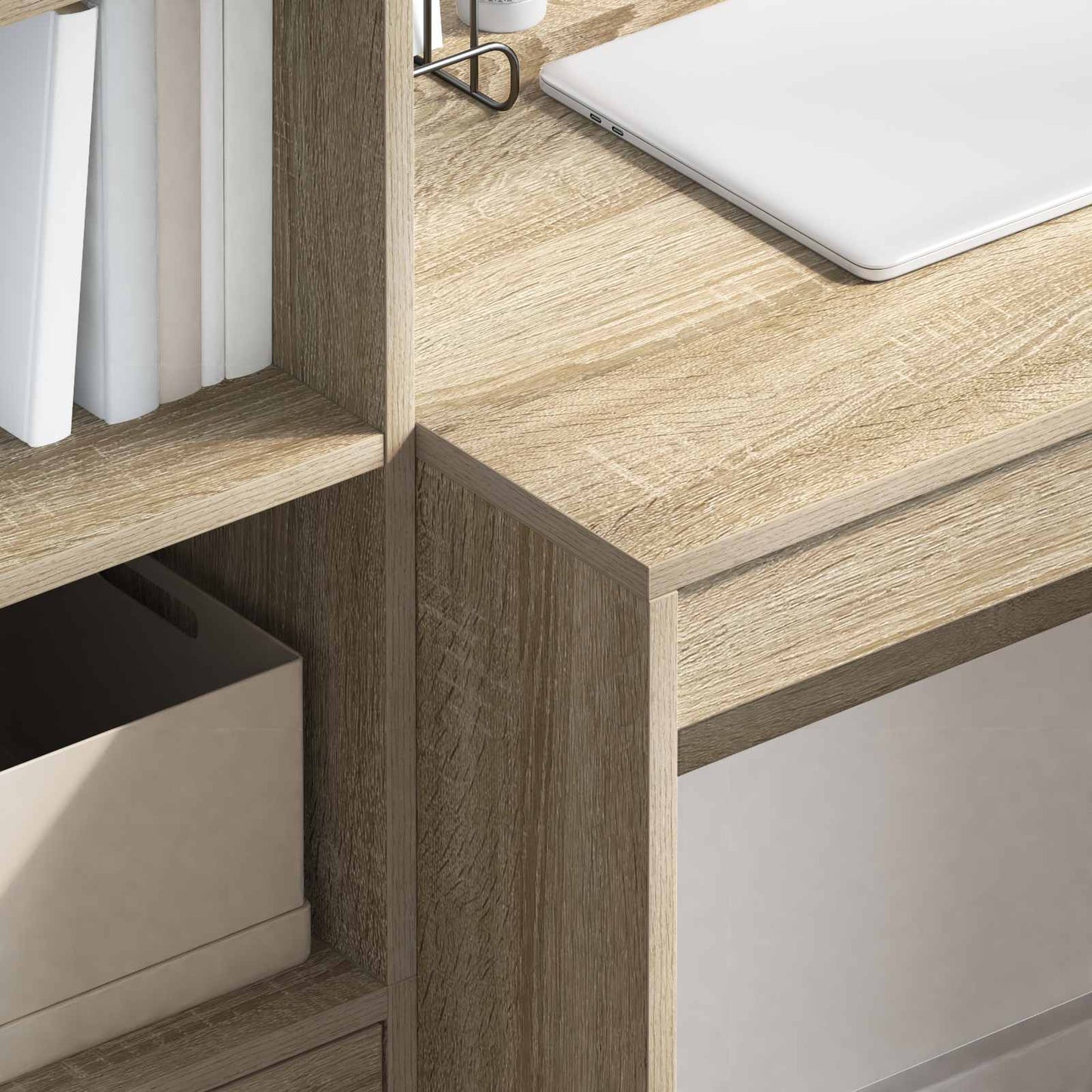 Bord Sonoma eg 125,5 x 50 x 127 cm 2 stk.
