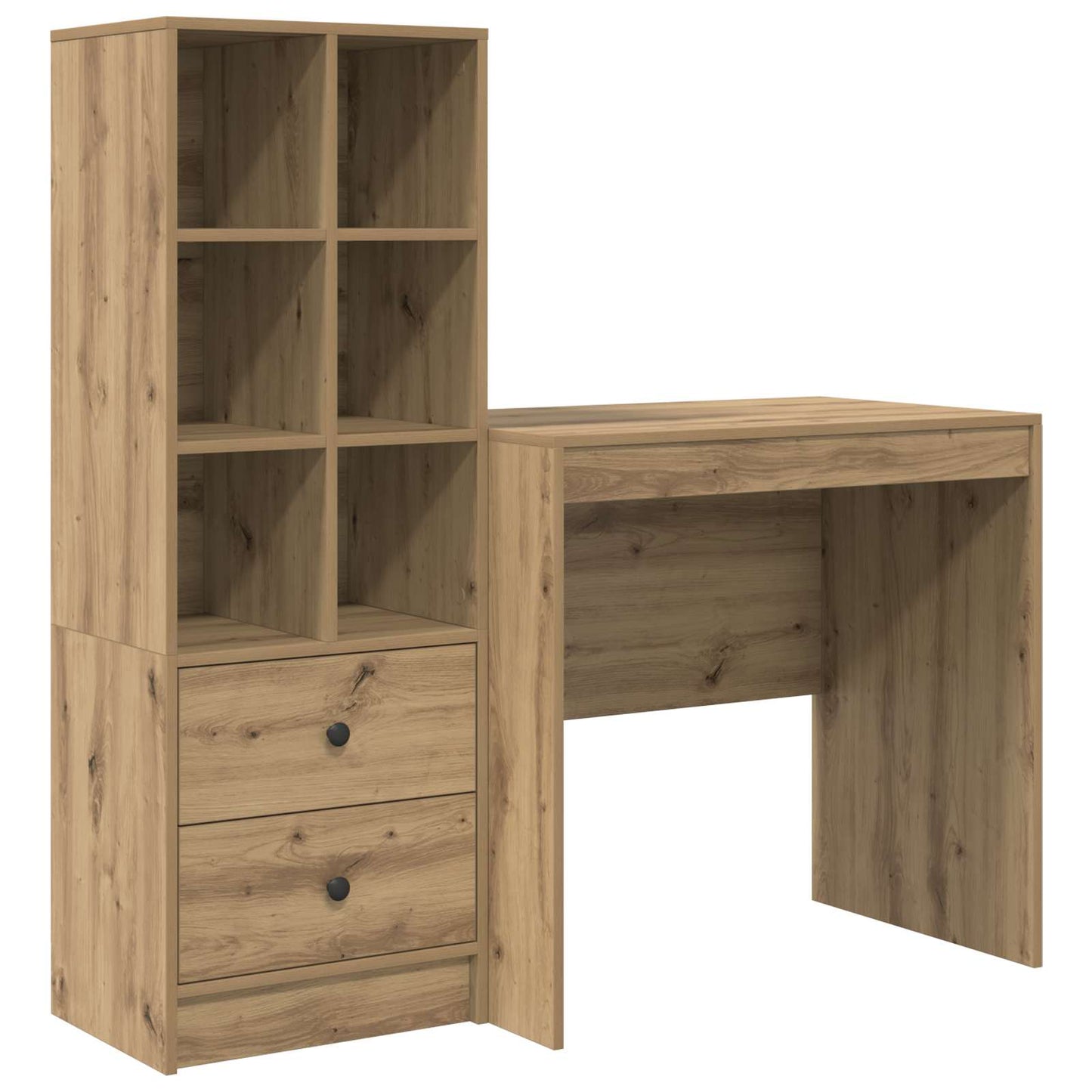 Bord Artisan Egetræ 125,5 x 50 x 127 cm 2 stk.